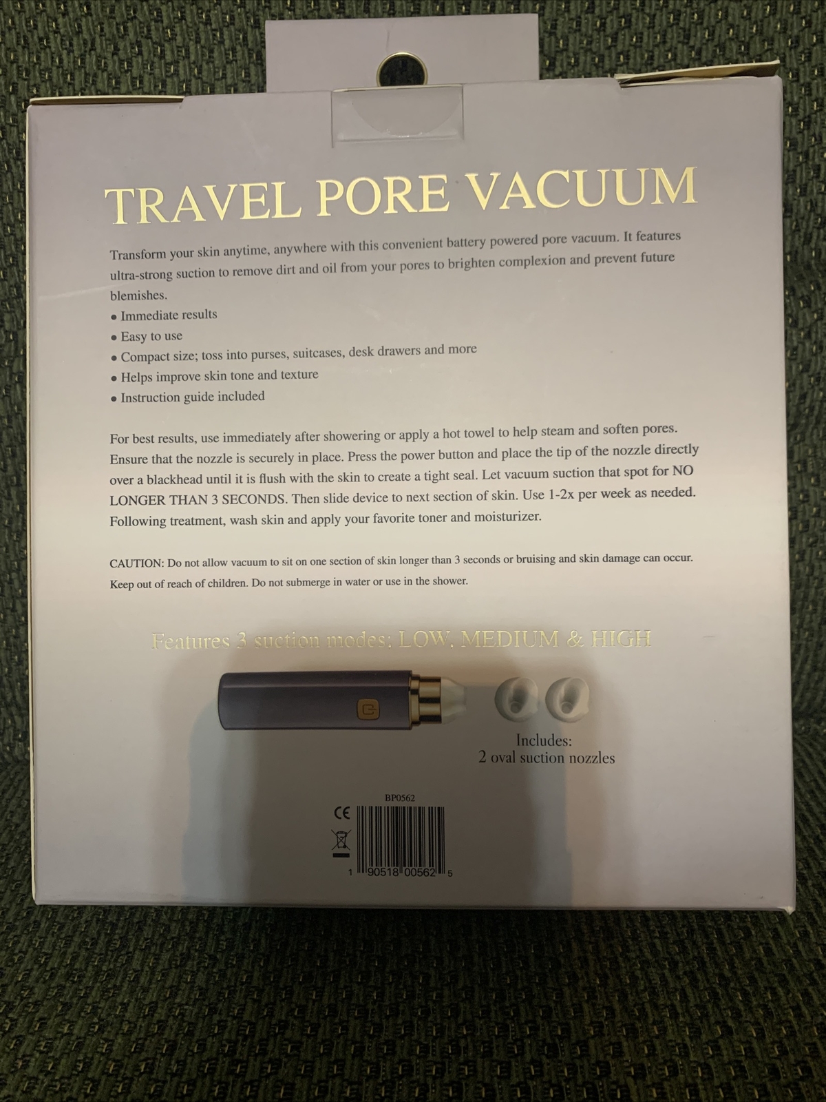 bella pro travel pore vacuum