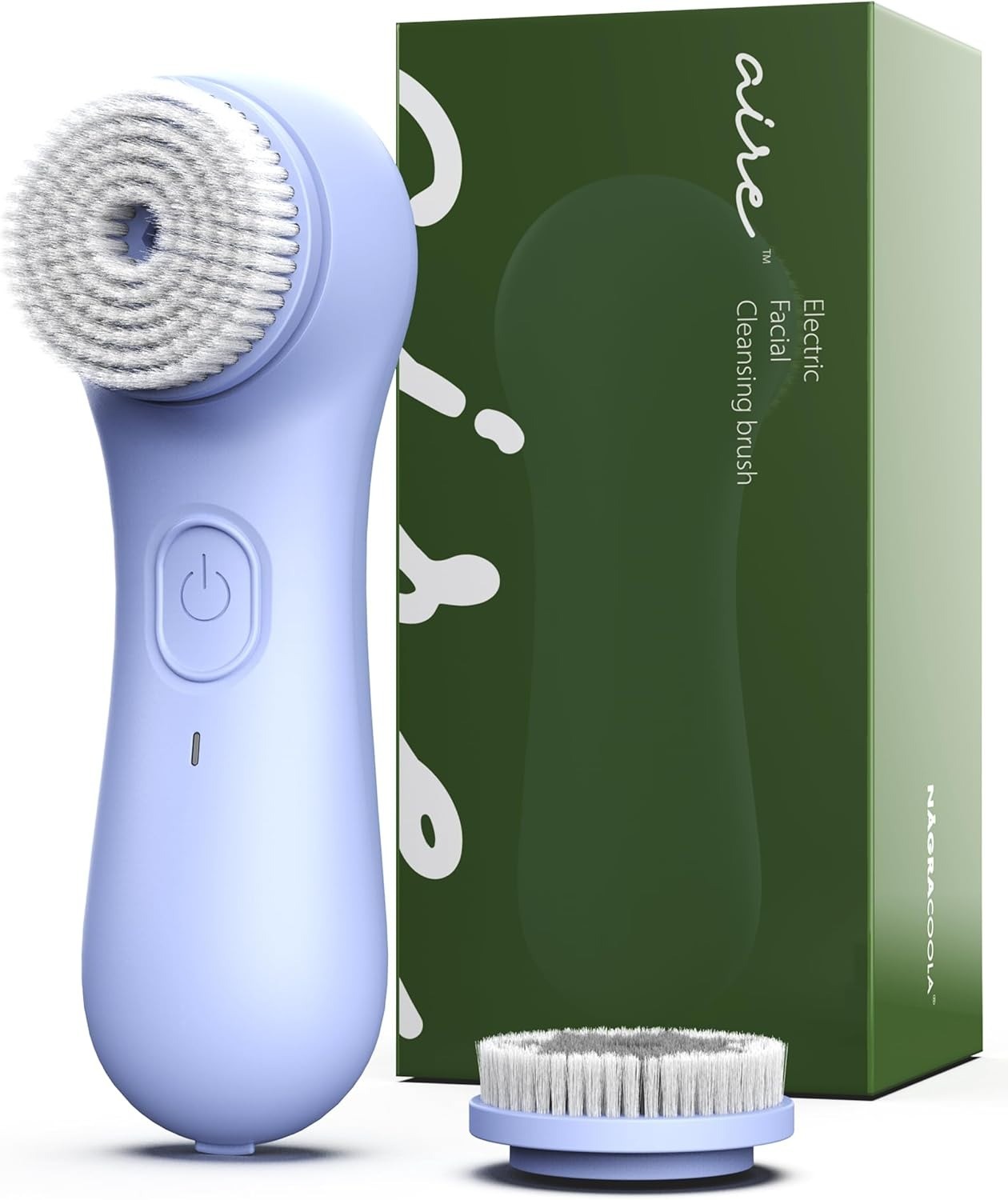 Electric Facial Cleansing Brush Rechargeable Waterproof Face Scrubber for Women
