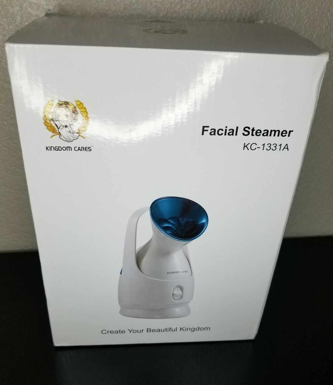 KINGDOMCARES KC – 1331A Facial Steamer SPA Beauty Sprayer – White US Plug