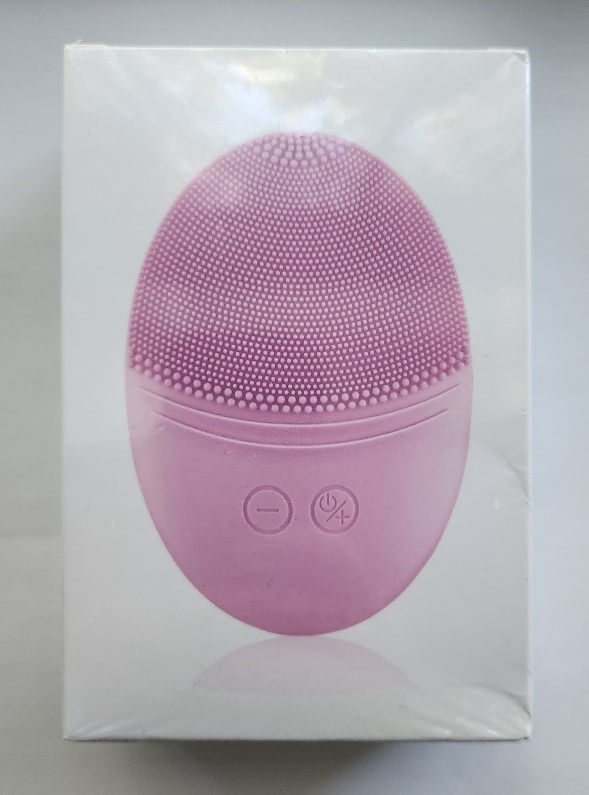 NEW! Light Gray EZBASICS Sonic Face Brush Waterproof Vibrating Deep Cleansing
