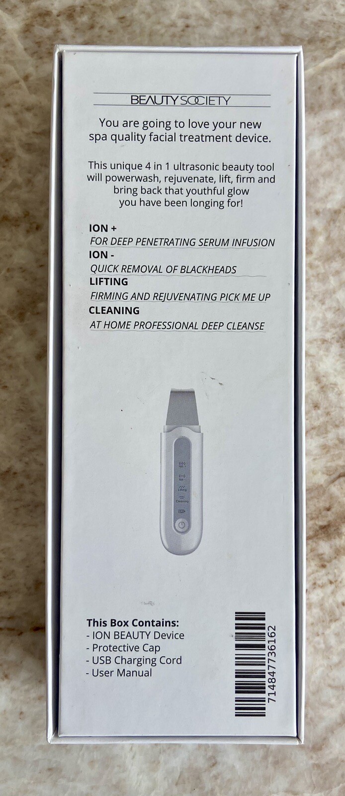 🟢 MAKEUP BAG WITH ULTRASONIC ION BEAUTY TOOL & NANO MIST SPRAYER – BRAND NEW 🟢