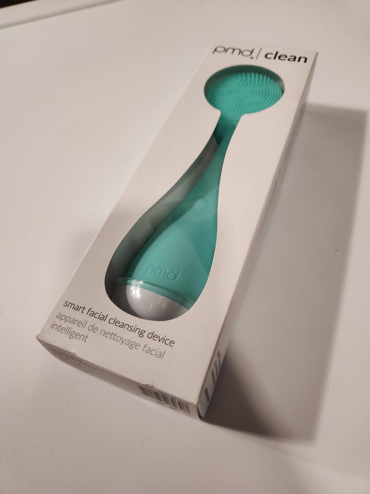 NEW – PMD Clean Smart Facial Cleansing Device Silicone Brush Waterproof Teal