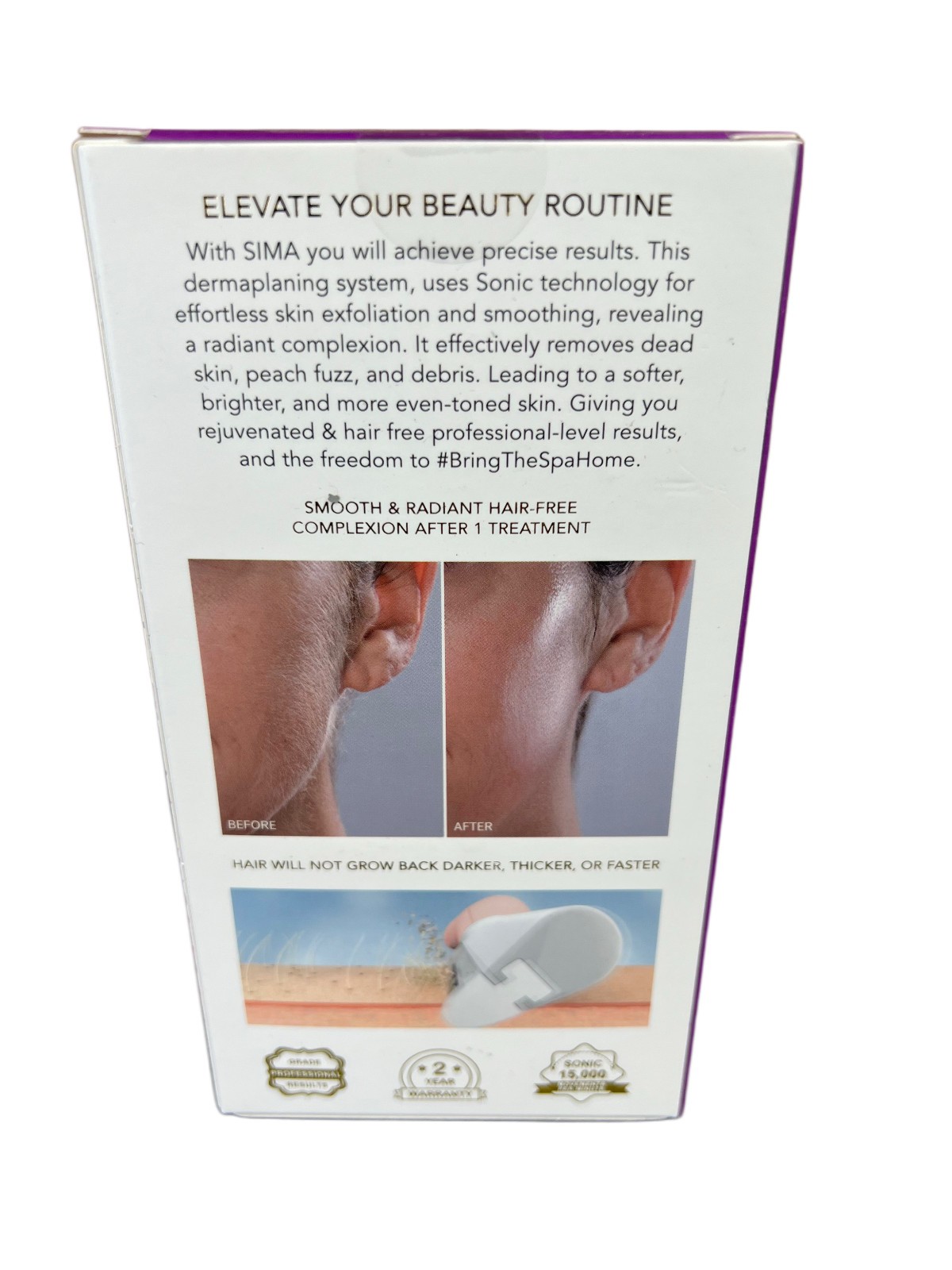 Spa Sciences Sima Deluxe Sonic Dermaplaning System