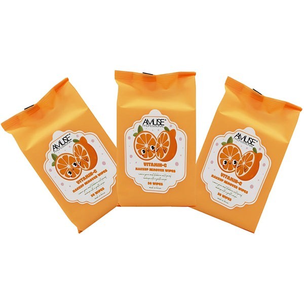 Toallitas Desmaquillantes con Vitamina C Amuse