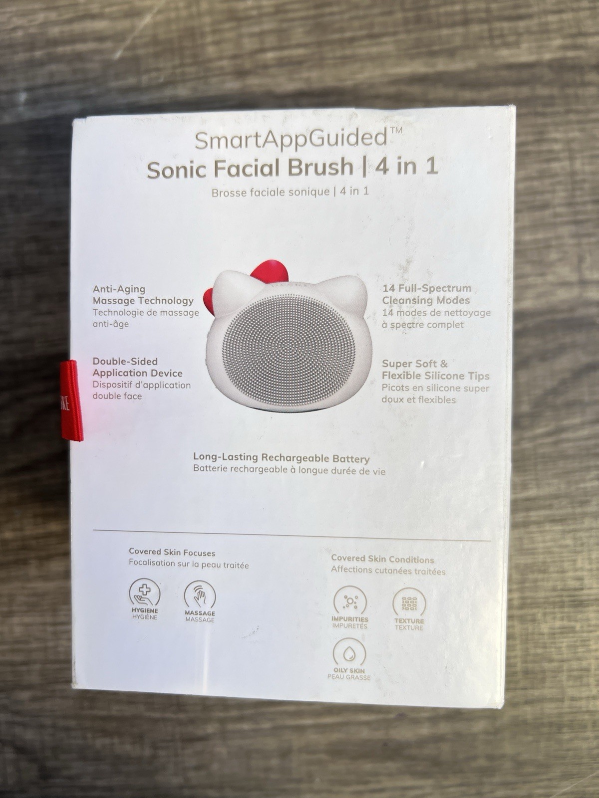 GESKE x Hello Kitty Sonic Facial Brush 4 in 1 | Electric Facial Cleansing Brush