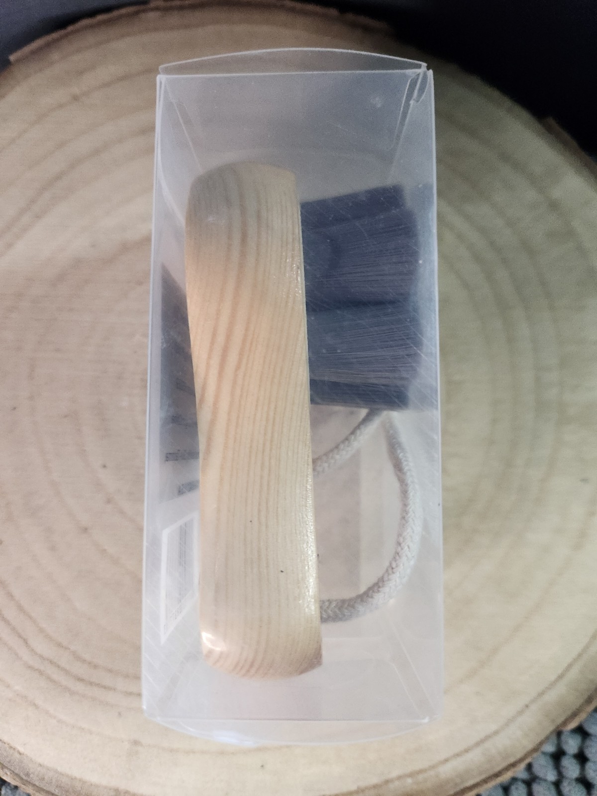 S Town Facial Cleaning Brush Wood~NEW