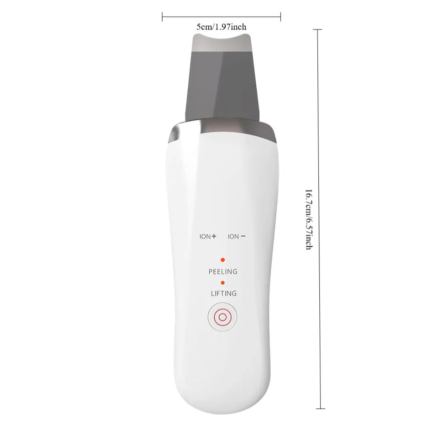 ✨4-Mode Sonic Spatula|Facial Cleaner+Lifting|Blackhead Remover|USB Charging