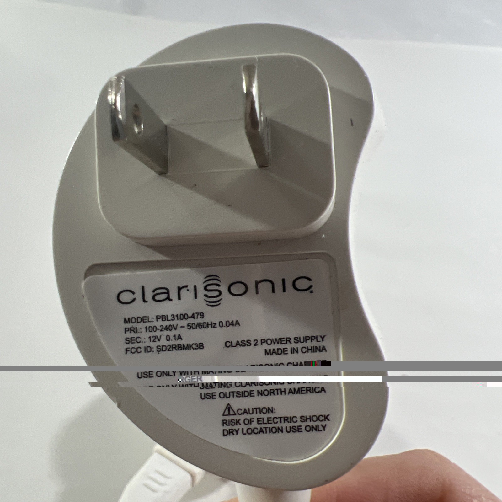 Genuine Clarisonic Replacement Charger for MIA 1 2 Skin Facial Brush PBL3100-479
