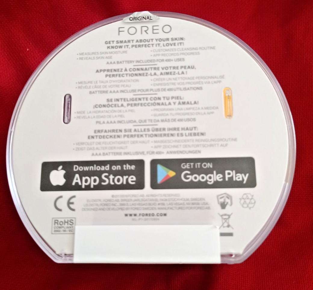 FOREO LUNA fofo SUNFLOWER YELLOW Facial Cleansing Brush New in Box