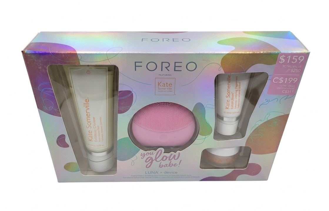 FOREO Luna mini 3 + Kate Somerville Skincare Set – Pink