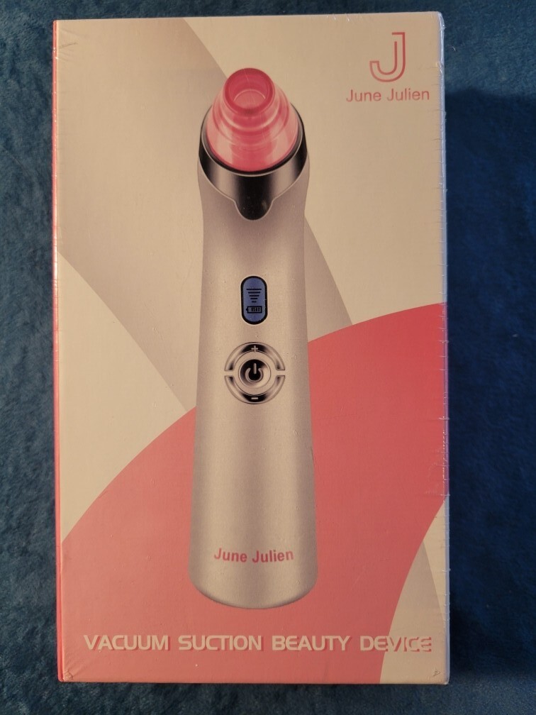 JUNE JULIEN VACUUM SUCTION BEAUTY DEVICE ; NEW IN SHRINK WRAP BOX