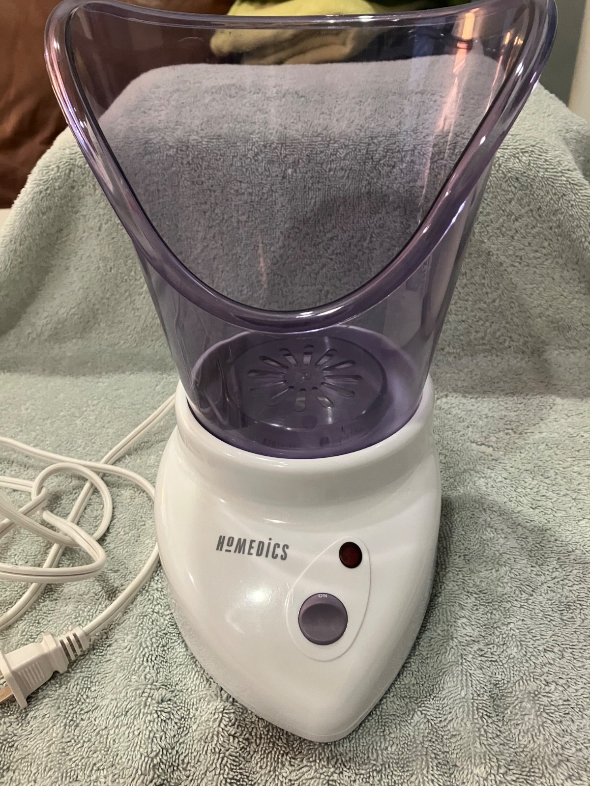 HoMedics Facial Steamer and Inhaler FacailSauna. Instructions included