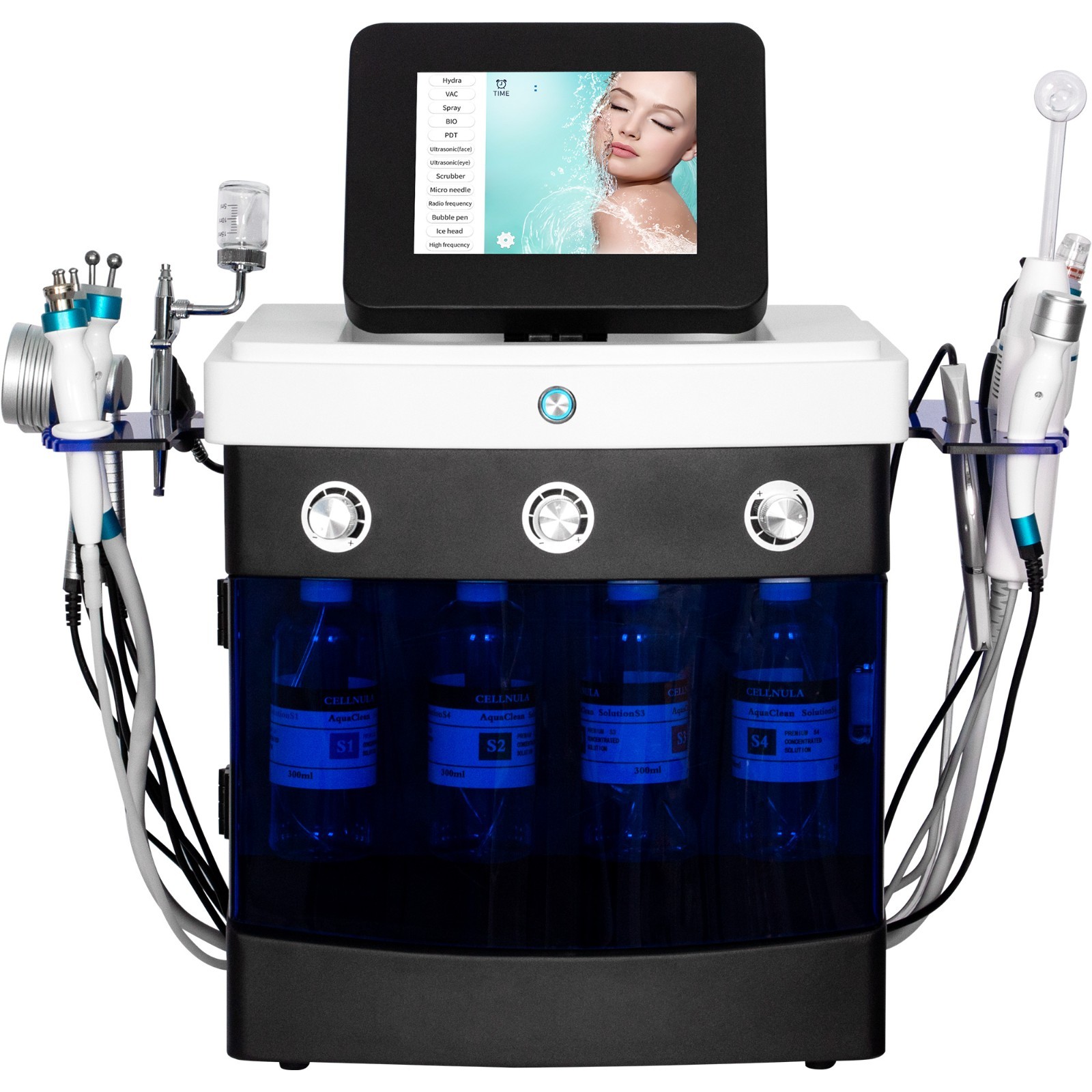 14-in-1 Facial Cleaning Skin brightening Acne Blackhead Removal beauty Machine