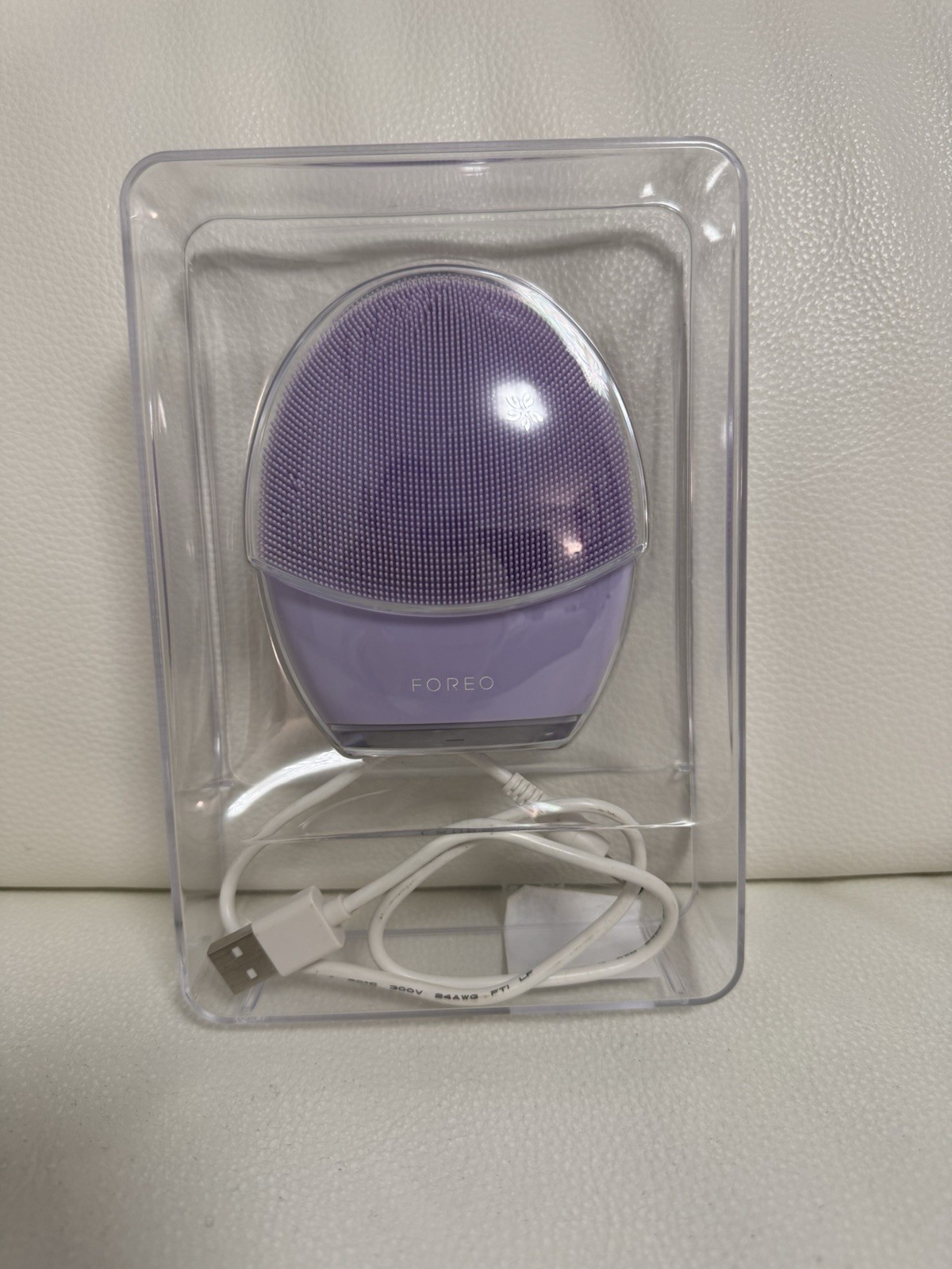 FOREO Luna 3 Facial Cleansing Device for Sensitive Skin Purple