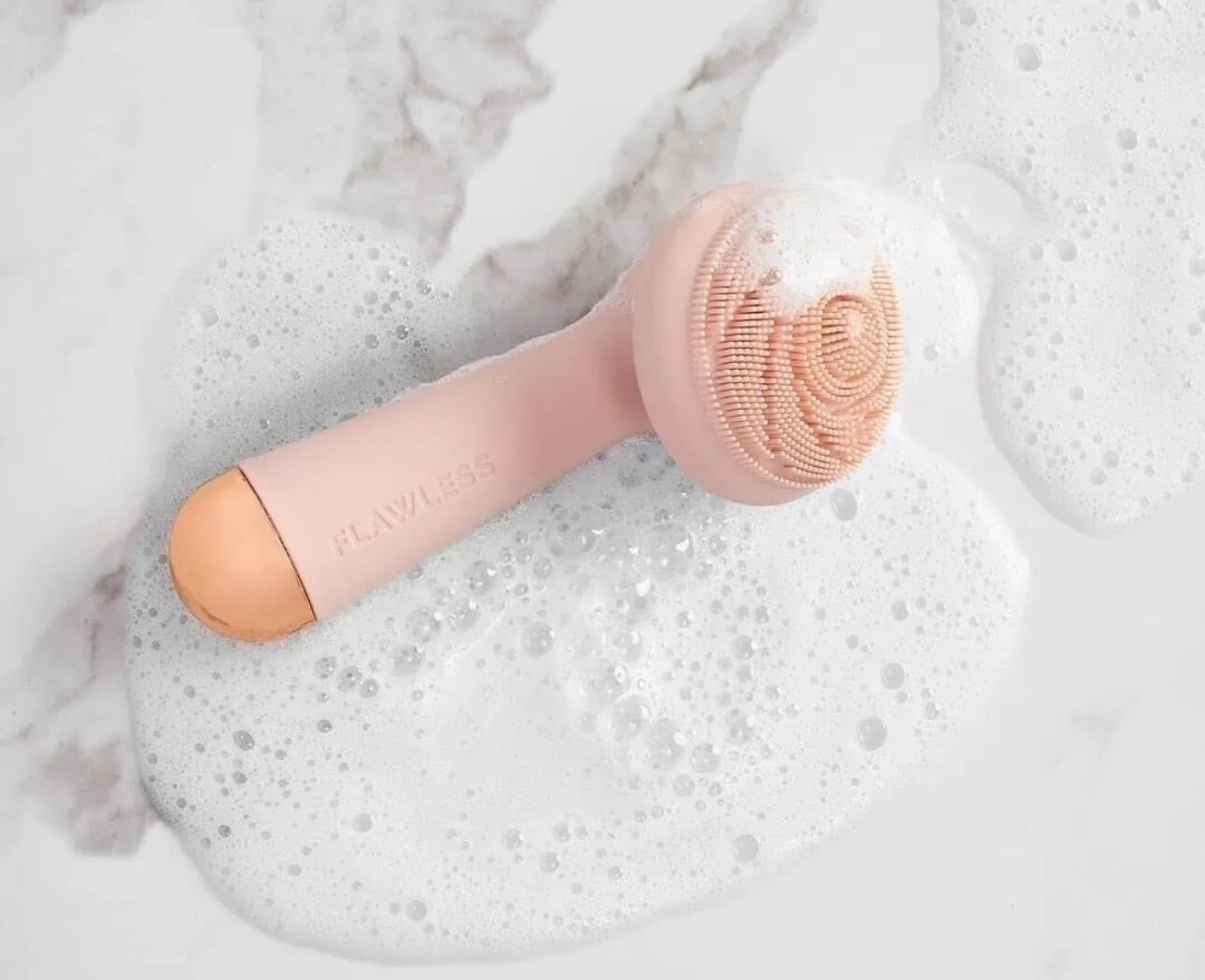 Finishing Touch Flawless Cleanse Silicone Face Scrubber and Cleanser, 1 X $16.99