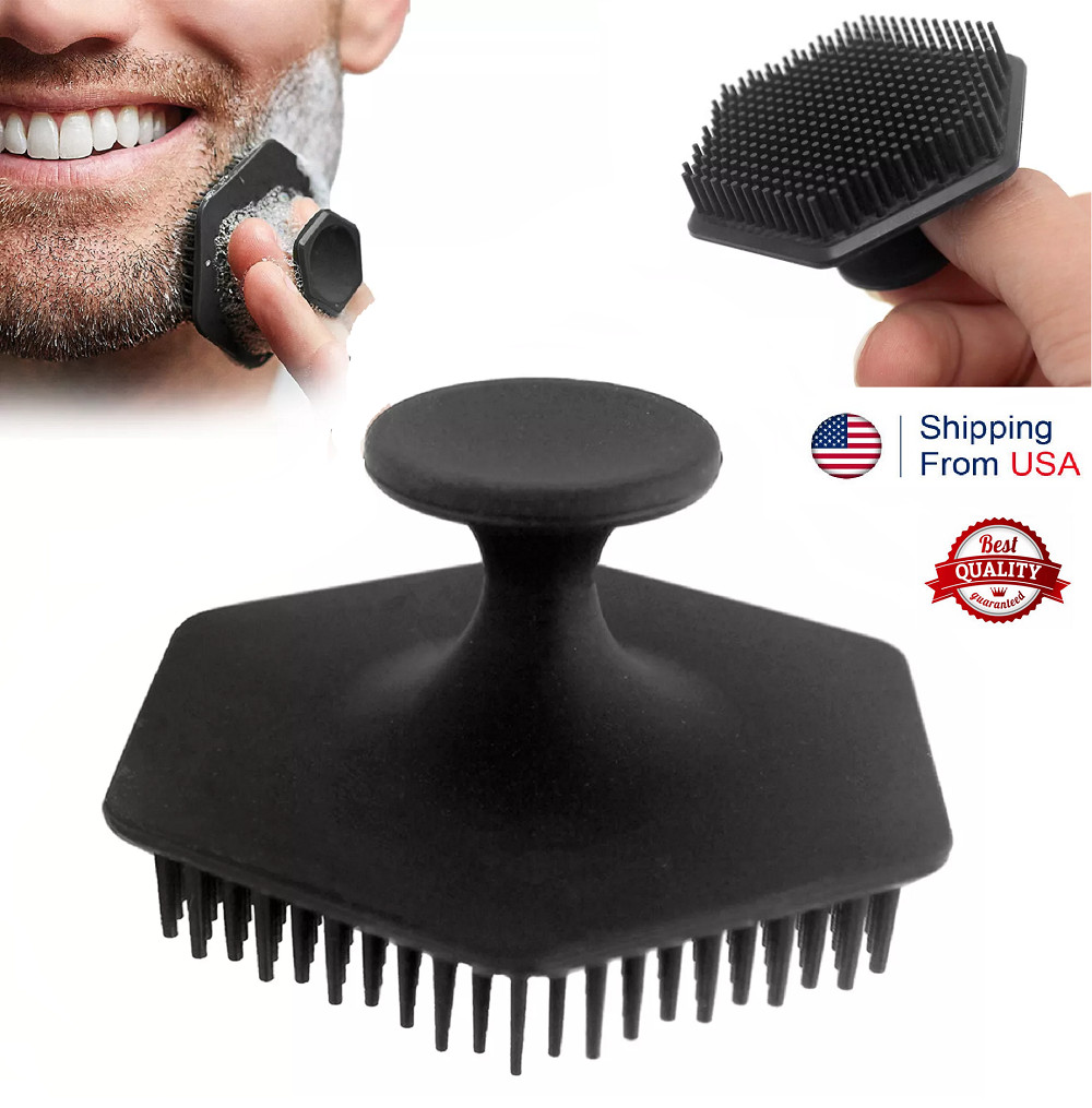 2 Pack Silicone Face Scrubbing Brush – Gentle Exfoliator Pad & Massage Tool