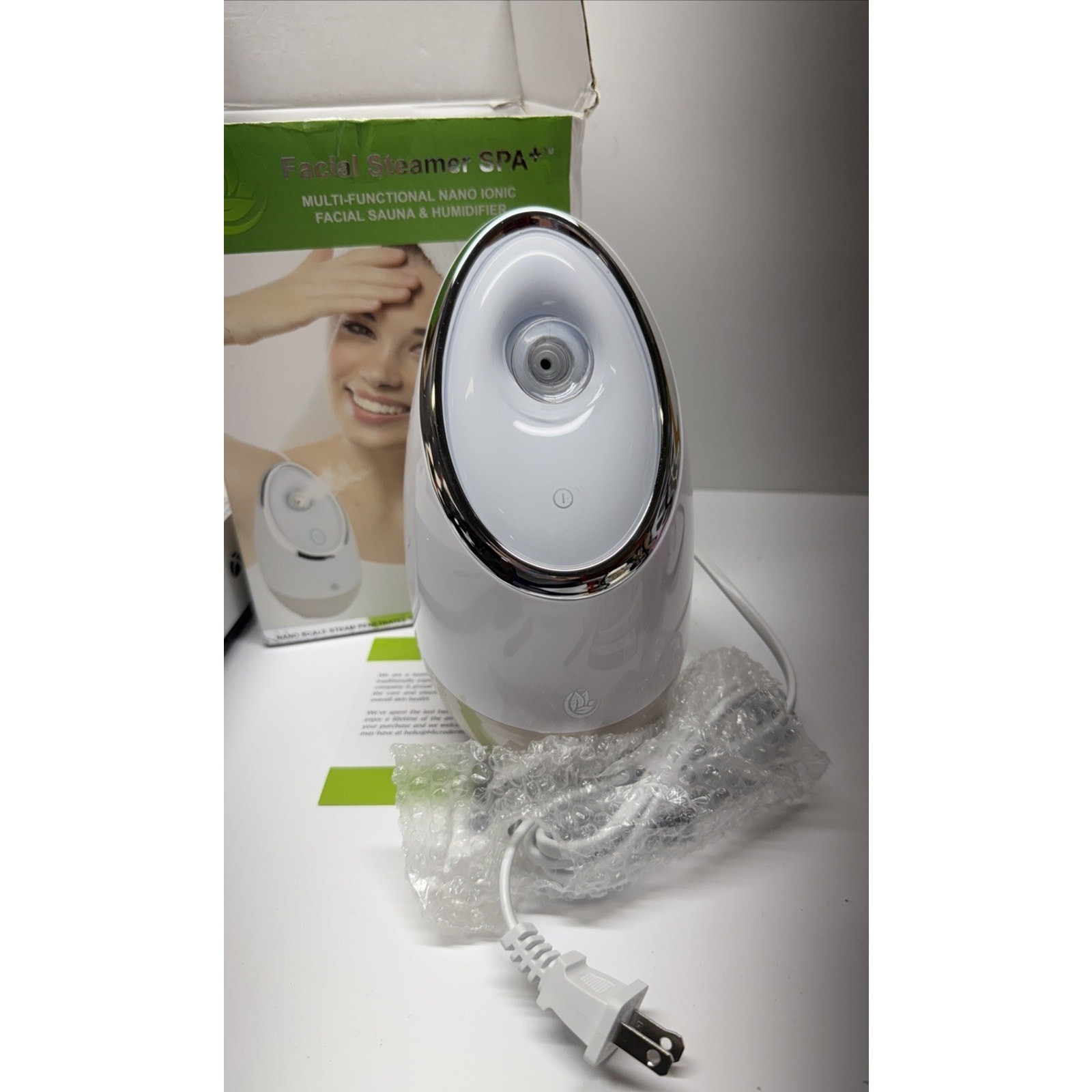 Facial Steamer Spa+ Multi-Functional Nano Ionic Facial Sauna And Humidifier