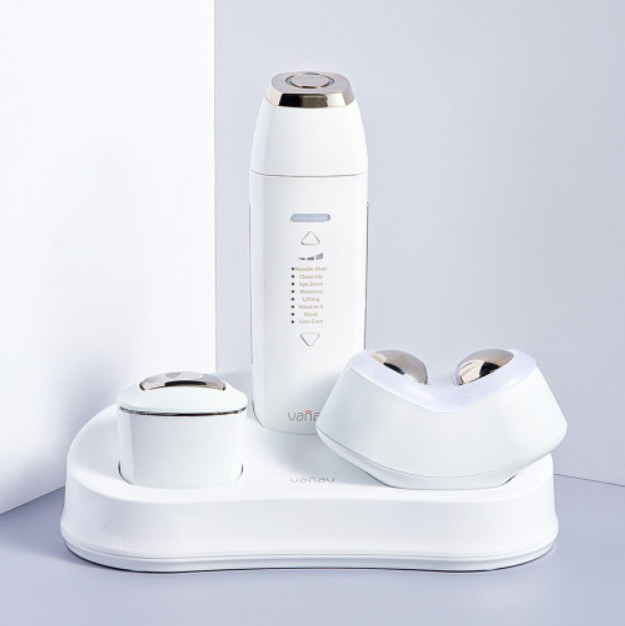 VANAV UP7-THE MULTI Facial Massager 3Head Microcurrent MTS Care / Express