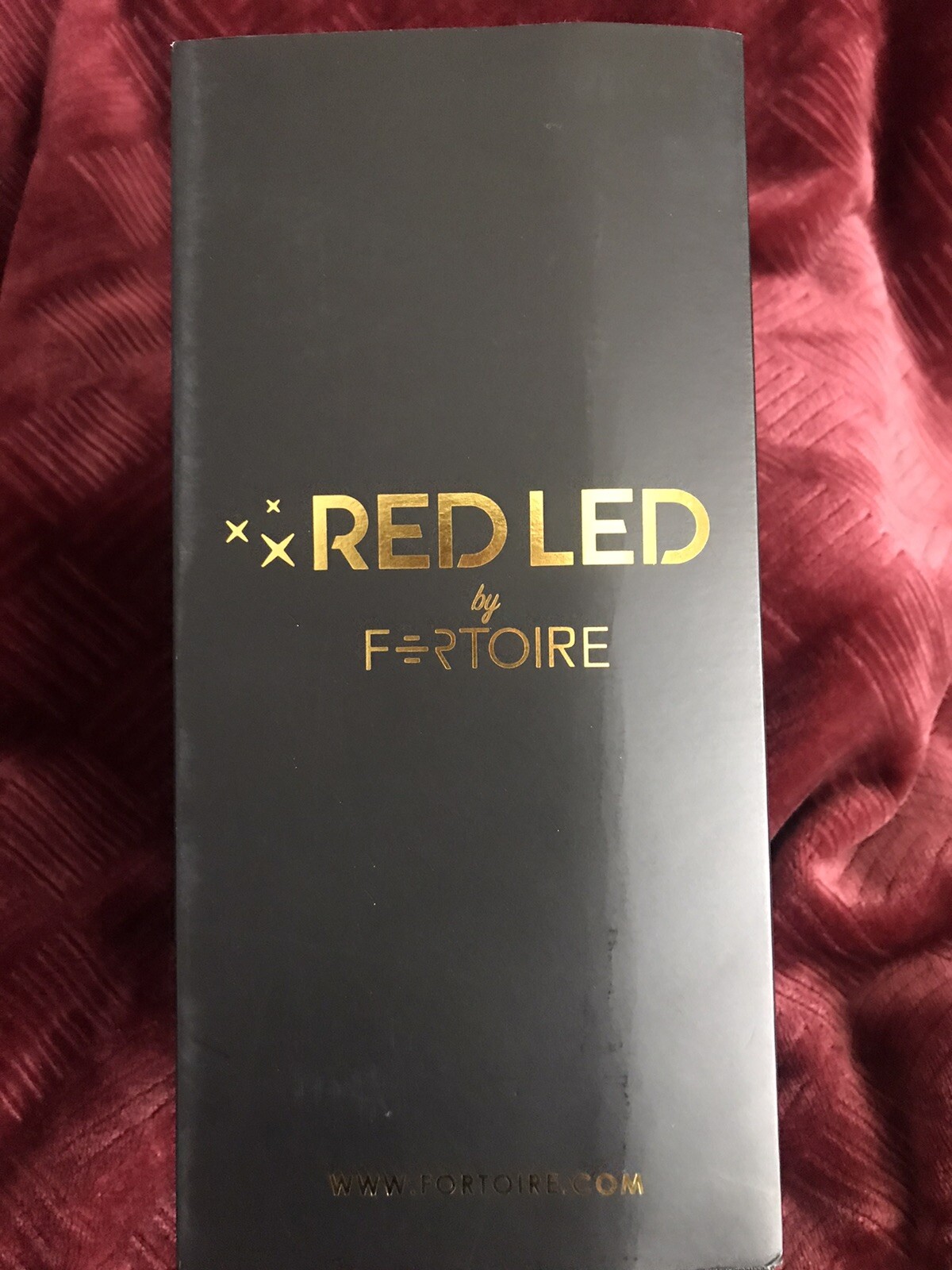 Red Led Facial by Fortoire.Boost your skins radiance using infrared technology.