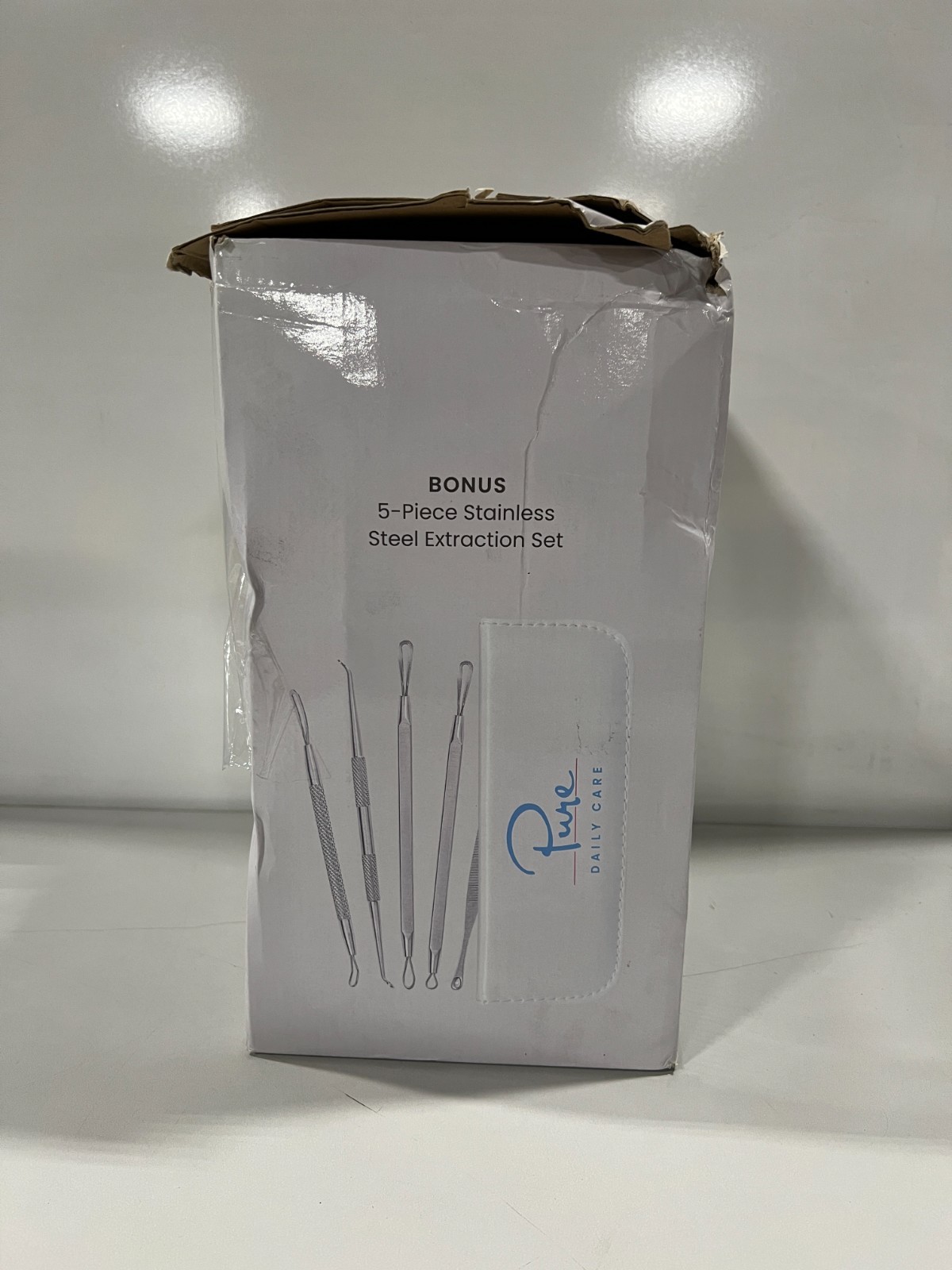 Pure Daily Care NanoSteamer Large 3-in-1 Nano Ionic Facial Steamer with 5 Piece