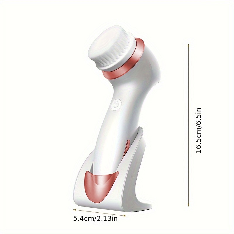 Facial Pore Cleaner Electric Face Exfoliator Skin Cleansing Rechargeable Brush