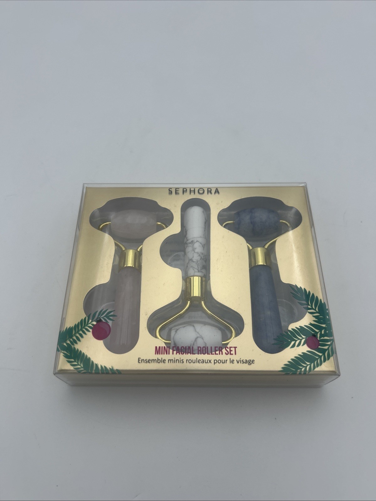 SEPHORA COLLECTION Mini Facial Roller Set 3 piece Limited Ed. NIB!!