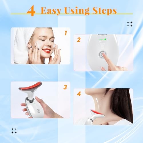 YOLOPIM FACE BEAUTY DEVICE MULTIFUNCTIONAL FACIAL MASSAGER GLOSSY WHITE
