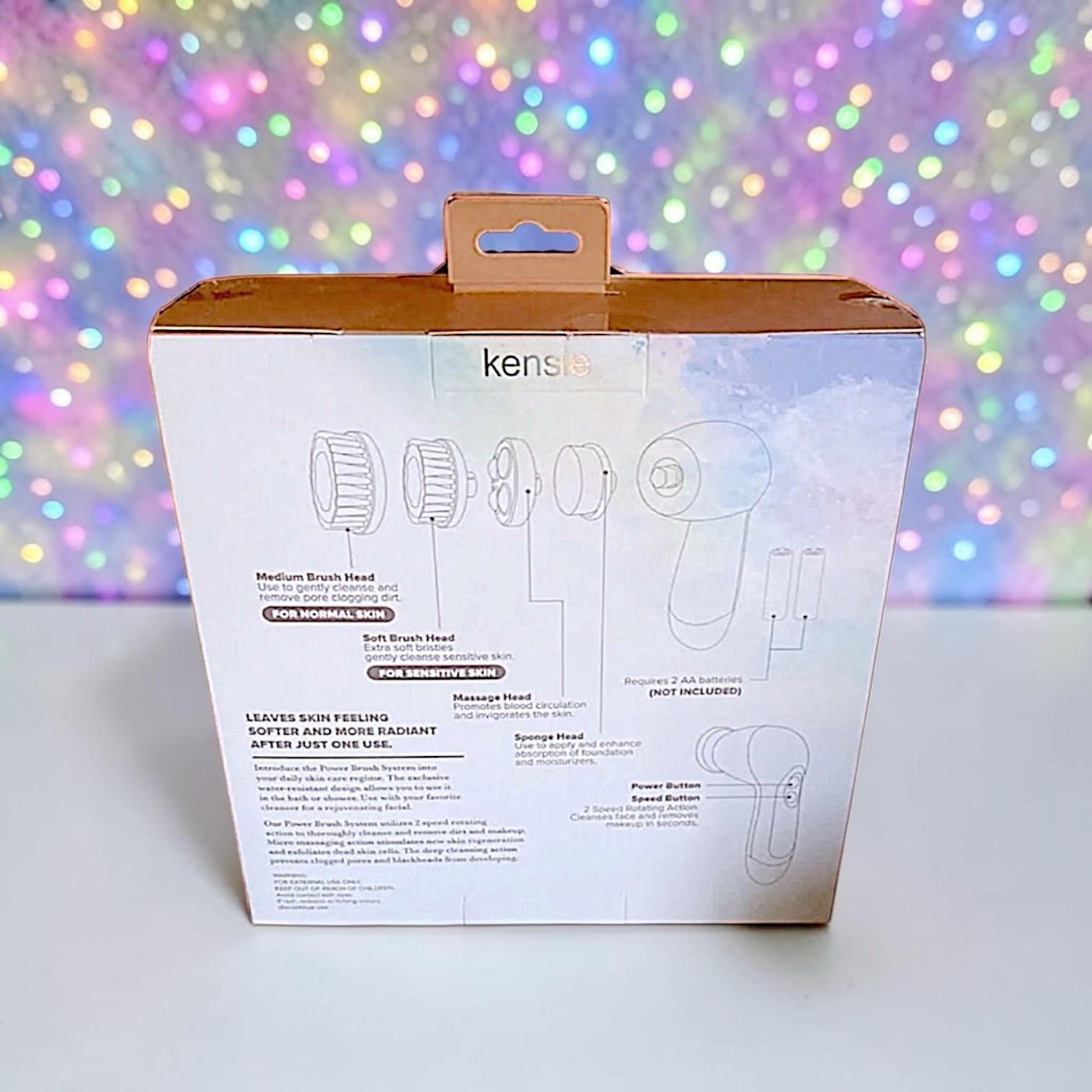 Kensie Beauty – Power Brush Set in CORAL RV $49.99 Brand New in Box