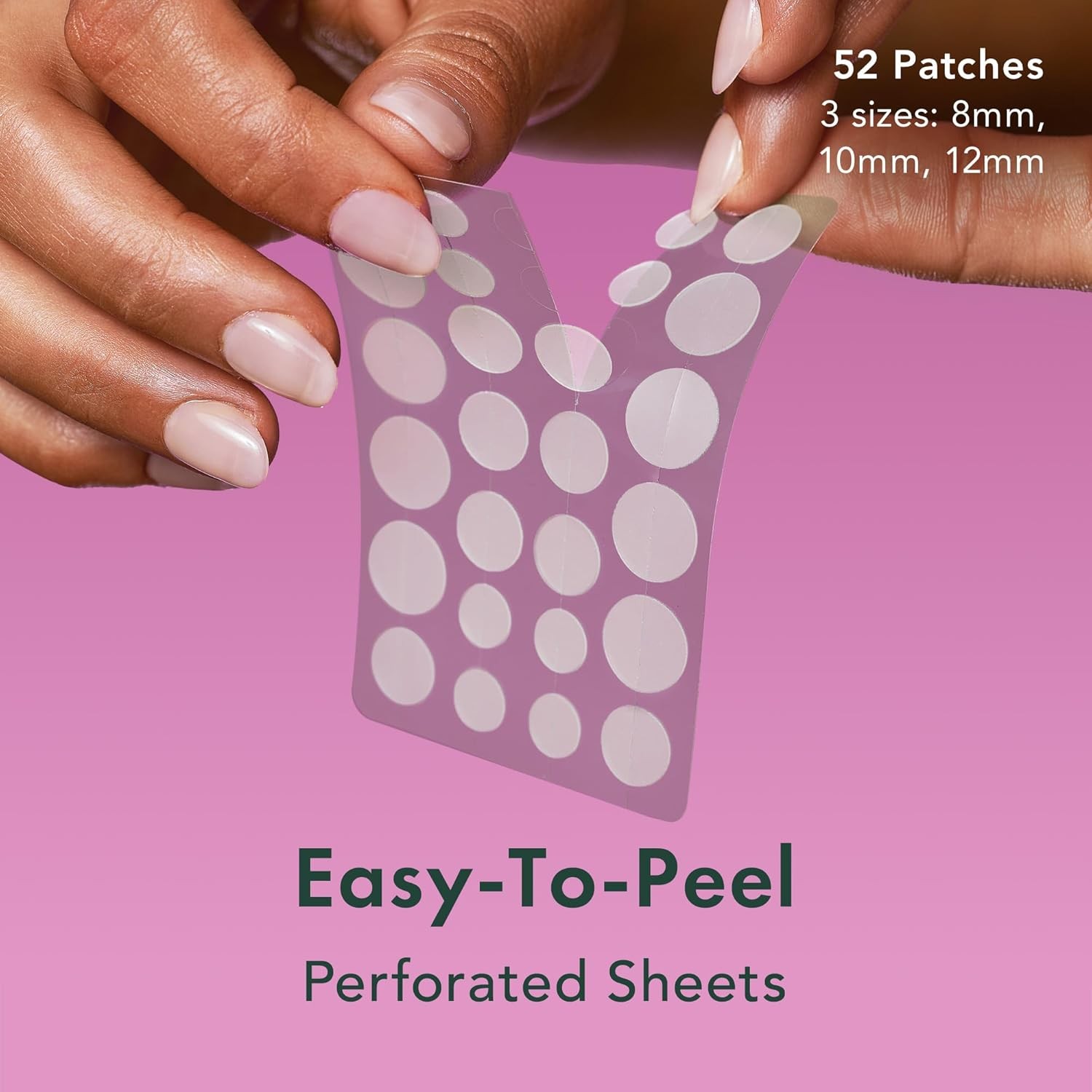 Rael Hydrocolloid Pimple Patches, Acne Patch Overnight Spot Cover (52 Count)