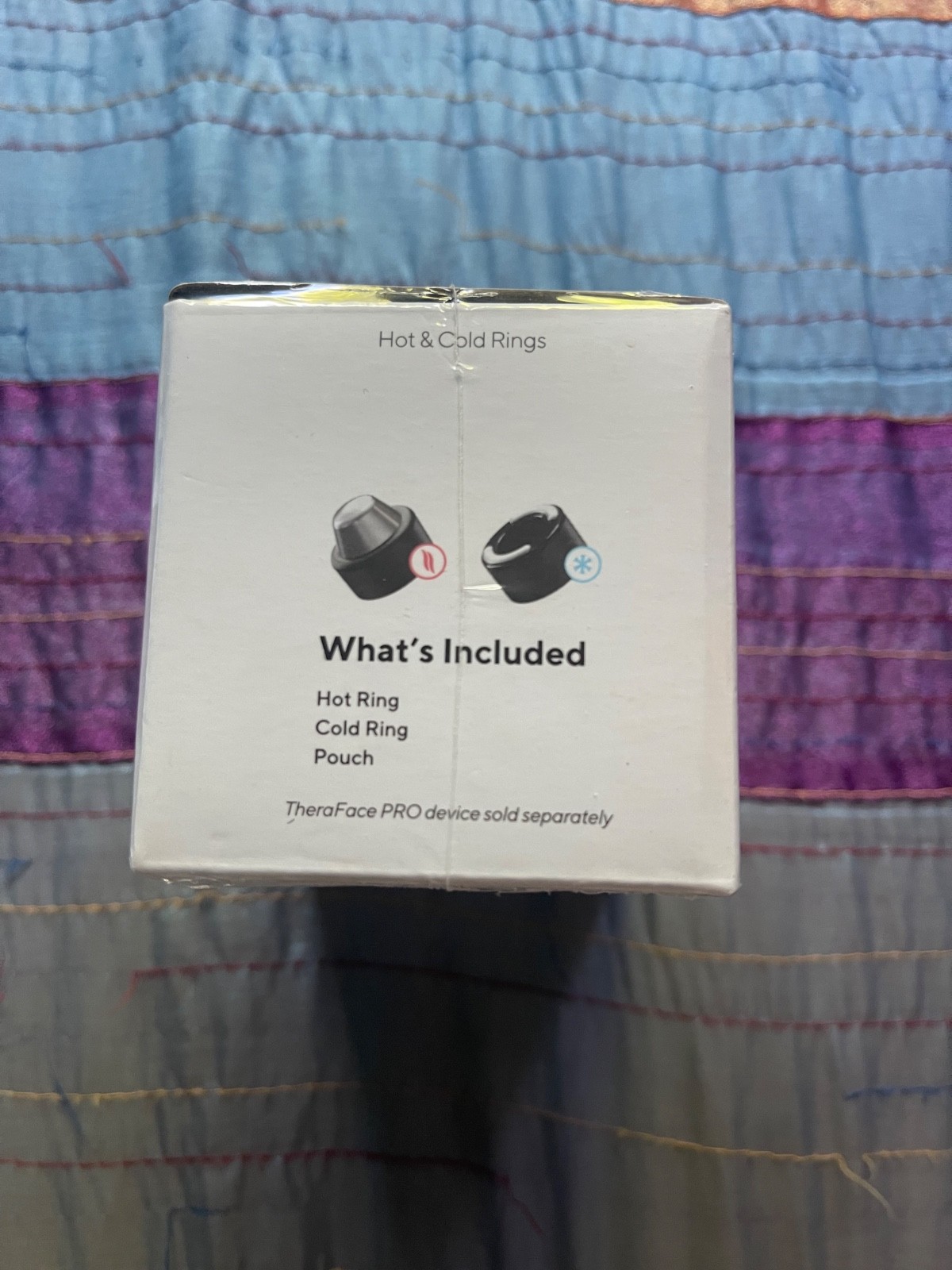 TheraFace Massager -Sealed in box. Black w/ hot and cold rings. $530 retail