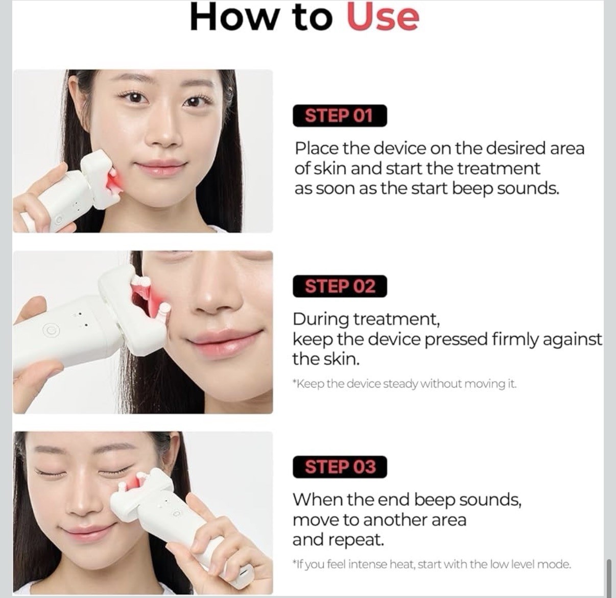 Aalok Ultra Olla at-Home RF & LED Facial Device for Lifting