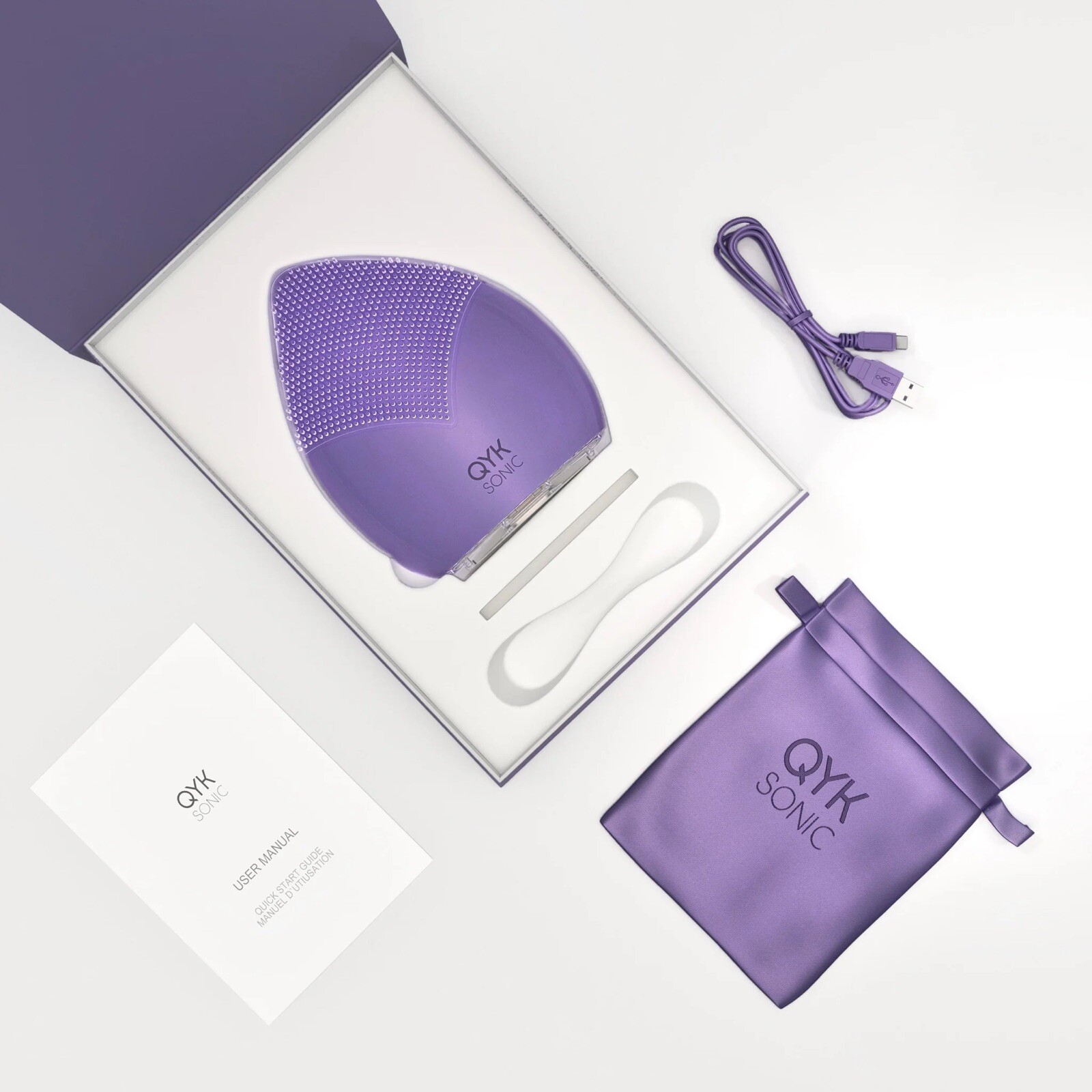 QYK Sonic ZOE Anti-Ageing Vibrating Face cleanser *CLEARANCE SALE*