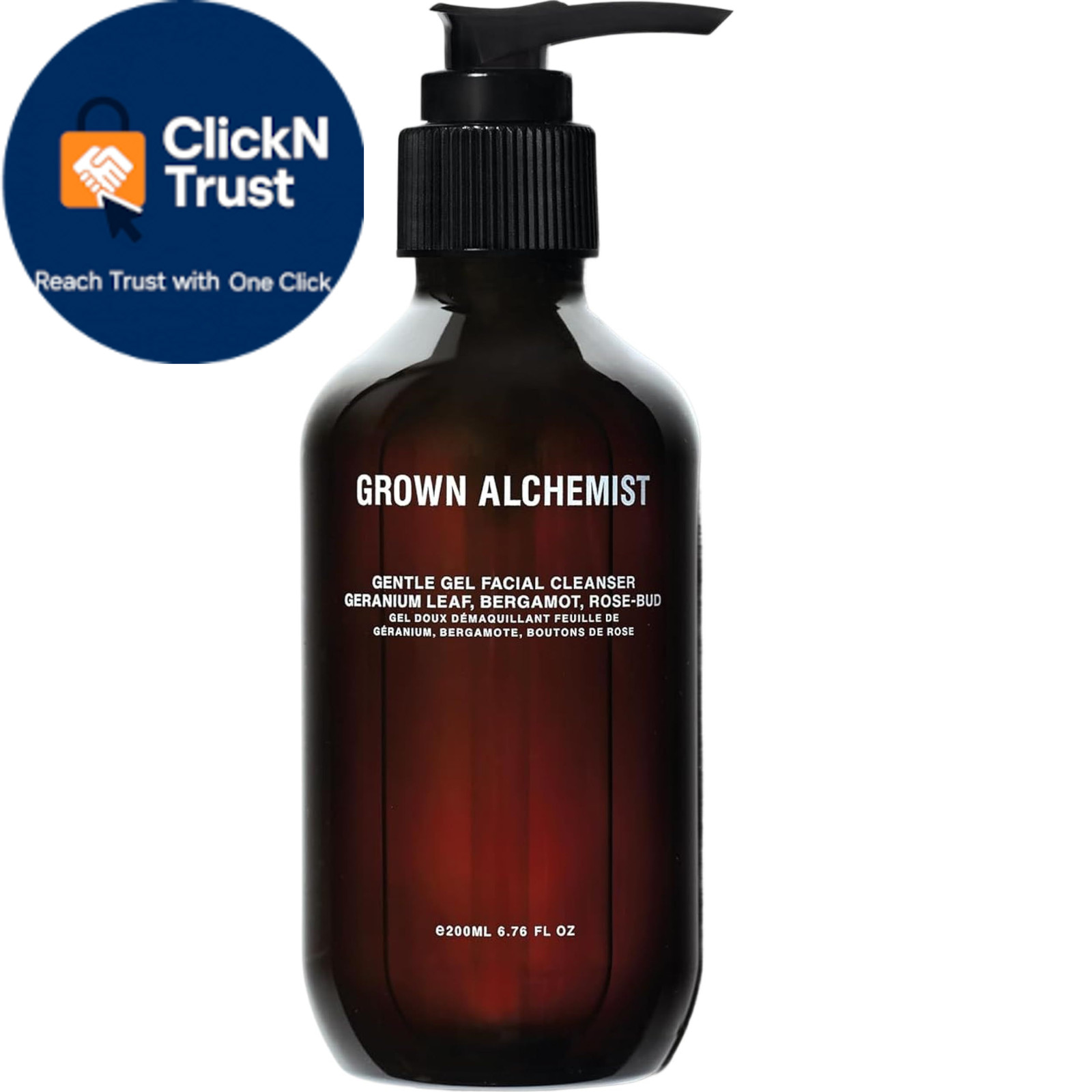 Grown Alchemist Gentle Gel Facial Cleanser 6.7 Fl Oz (Pack of 1), White