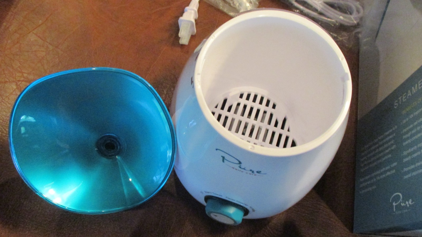 Pure Daily Care NanoSteamer Large 3-in-1 Nano Ionic Facial Steamer New in Box