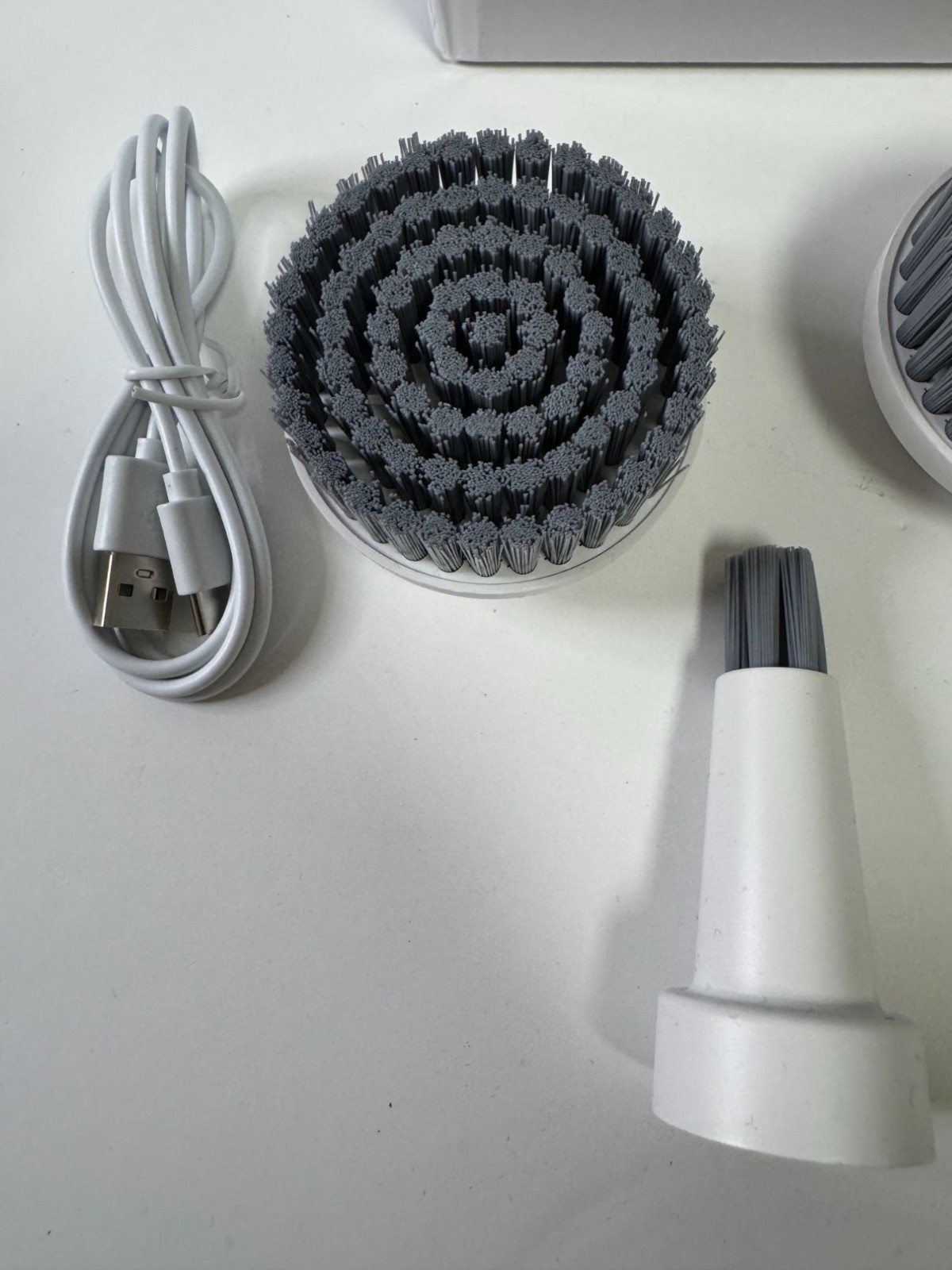 StarVal SVB001 Electric Spin Scrubber With Multiple Brush Heads & USB Charging C