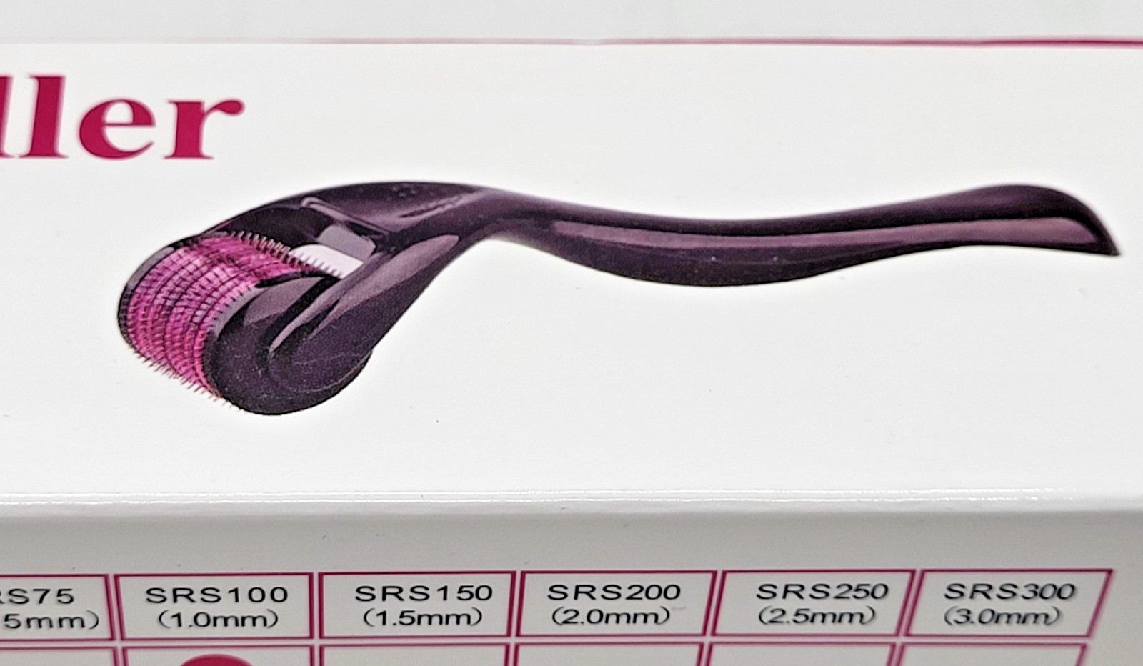SRS 540 1.00mm Microneedle Derma Roller Skin Therapy Skin Roller System SRS100