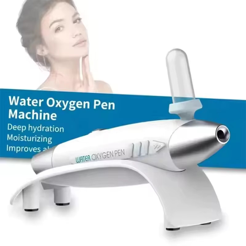 Home Use High Pressure Water Jet Gun Mesotherapy Oxygen Beauty Facial No-Needle