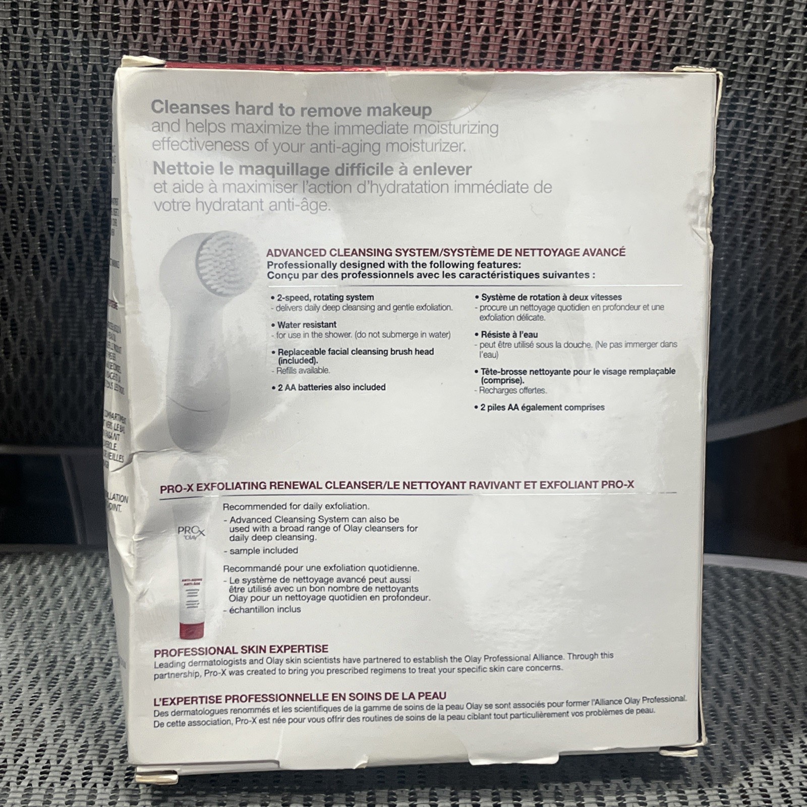 Olay Professional Pro-X Advanced Cleansing System Kit Beauty Skin Care prox New