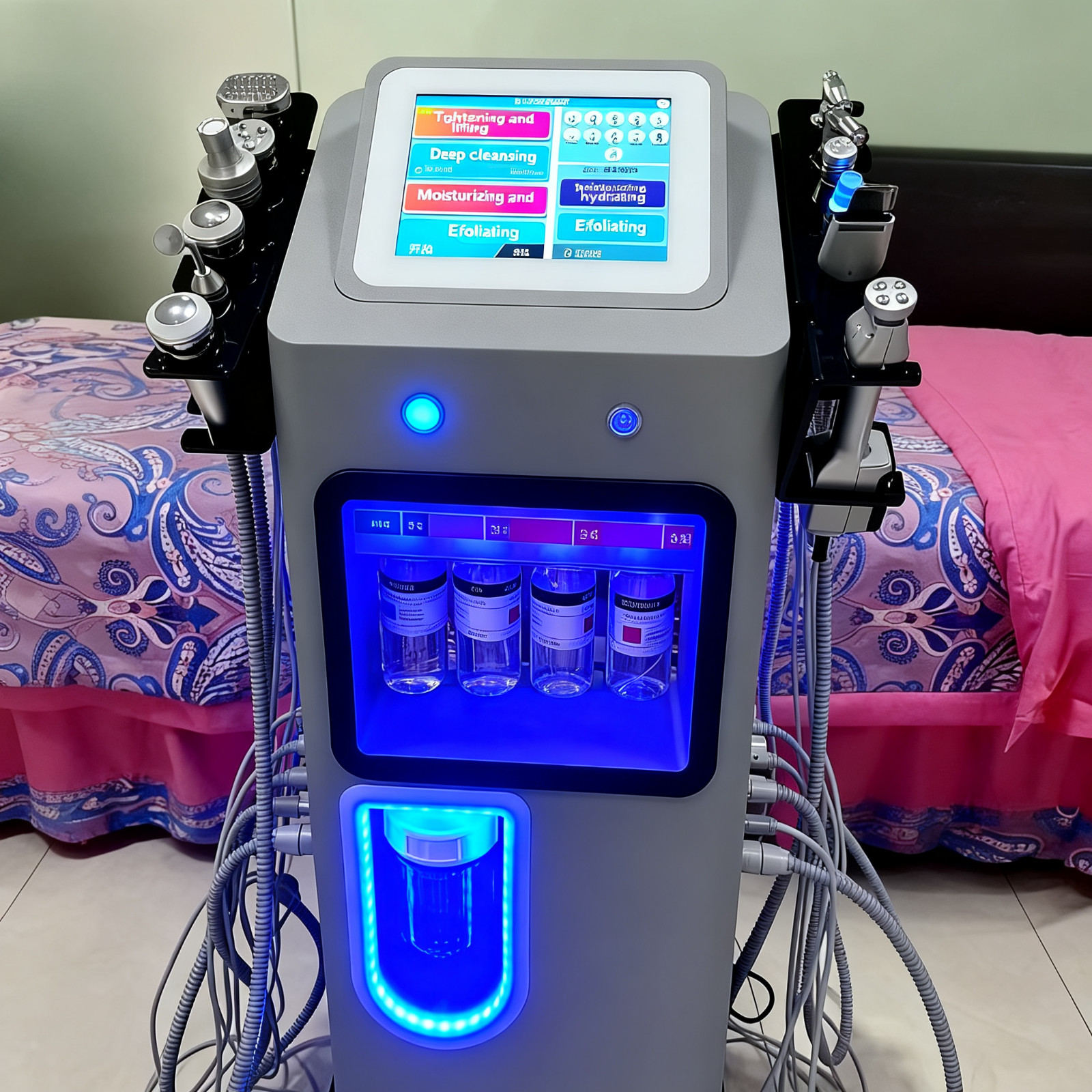 6 In1 Multifunctional Facial Beauty Machine, Skin Rejuvenation Hydrate Cleansing