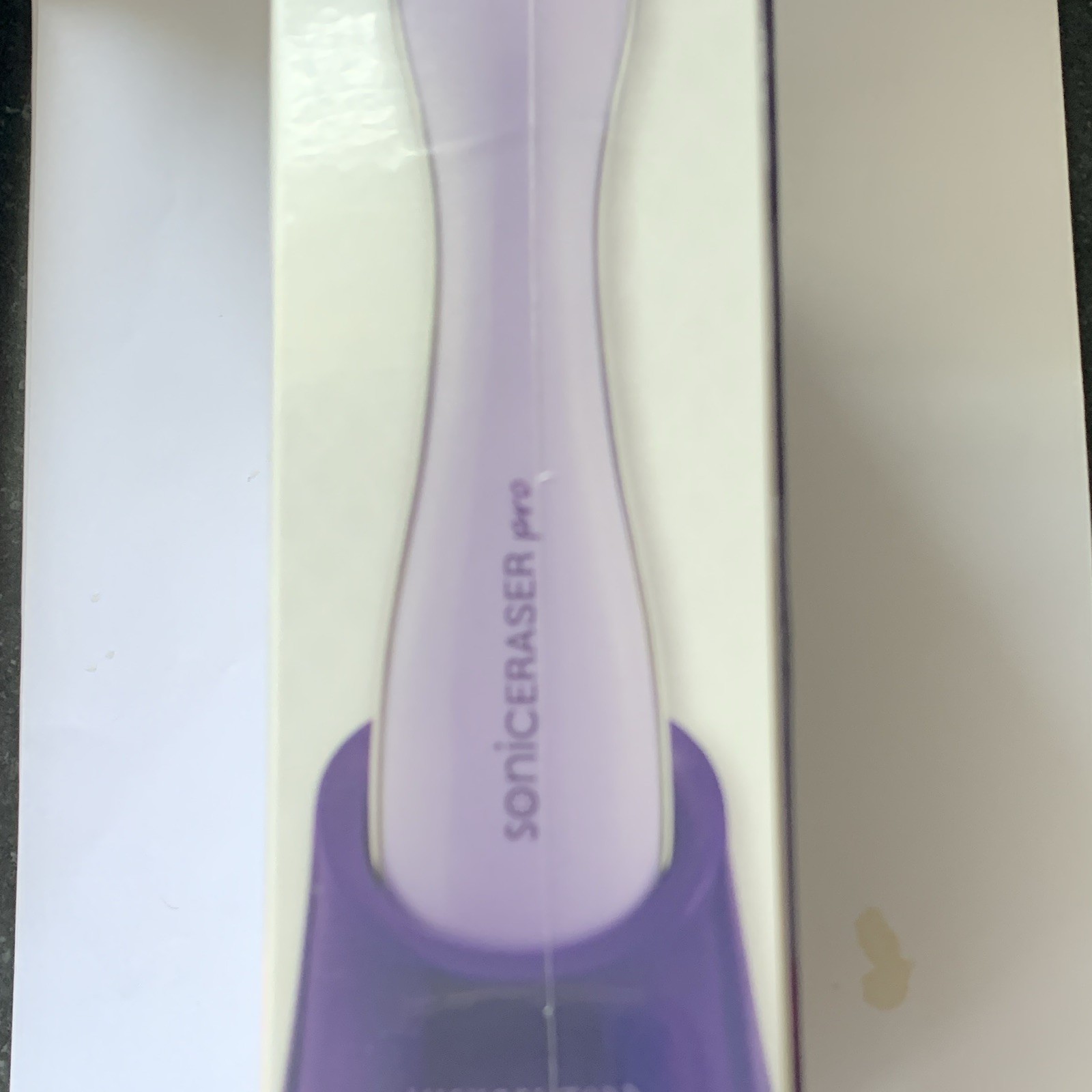 Michael Todd Beauty soniCERASER pro Sonic Infuser Facial Device Purple w/Cradle
