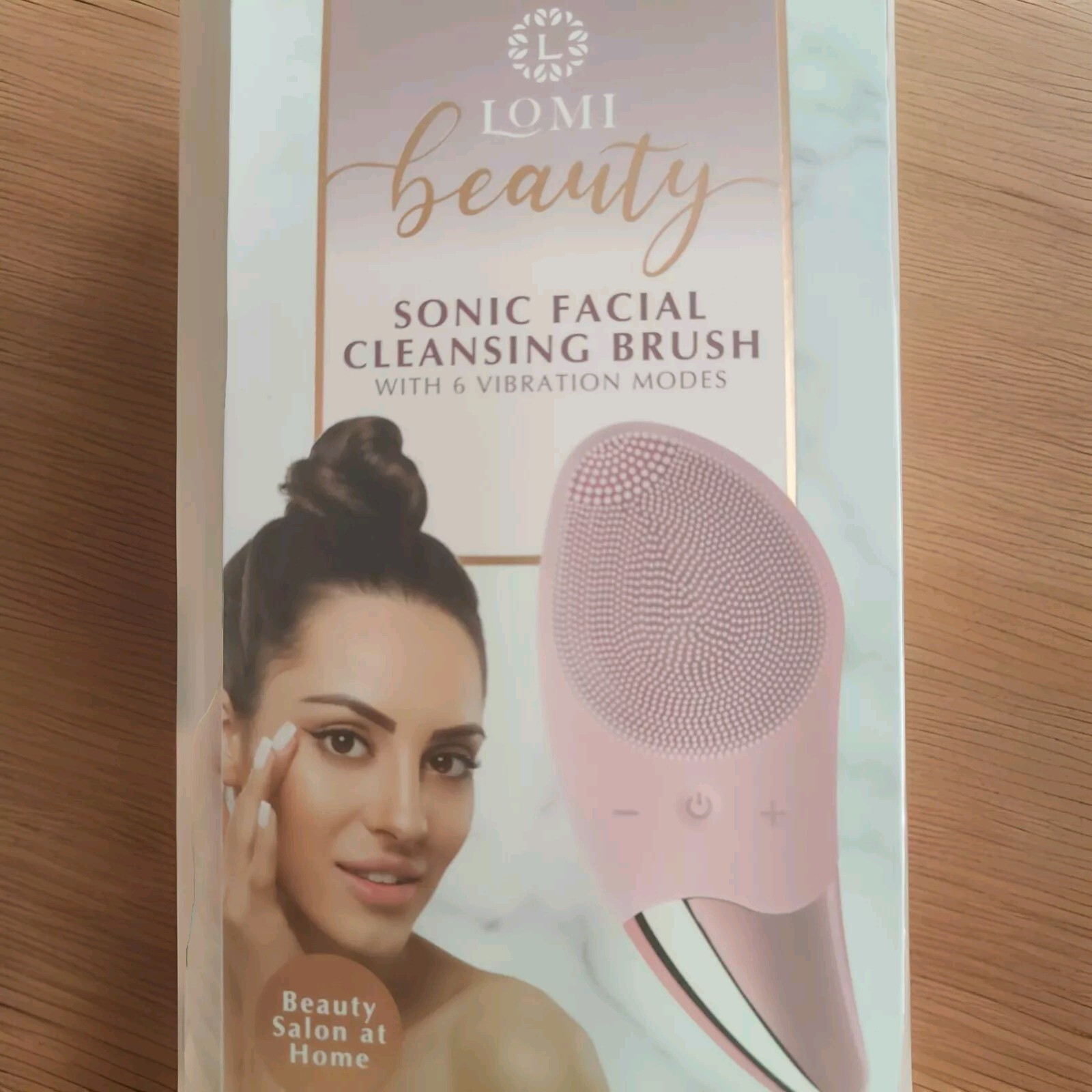 Lomi Beauty Sonic Facial Cleansing Brush With 6 Vibration Modes Rechargeable New