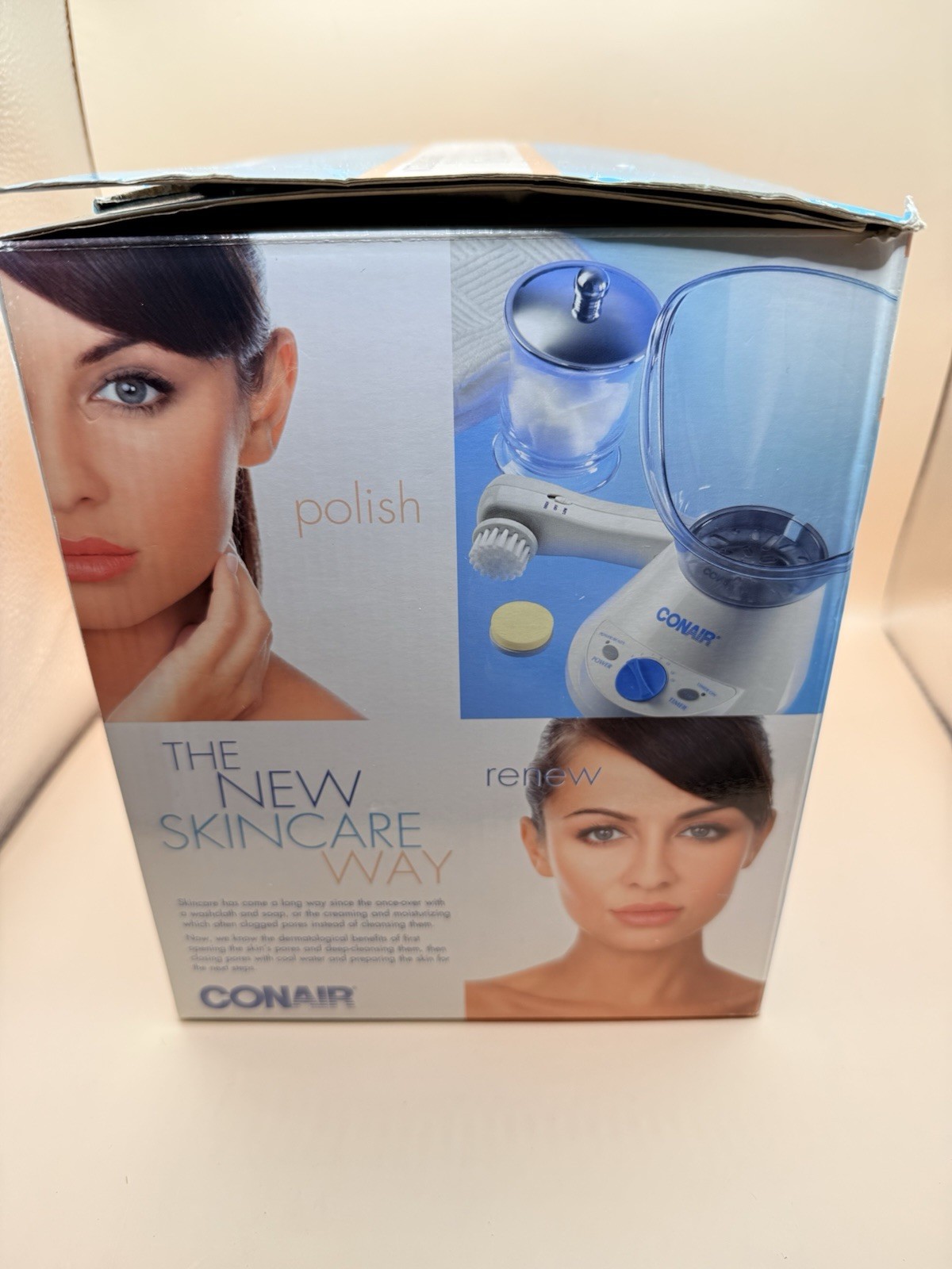 Conair MDF2R Moisturizing Mist Facial Sauna System with Facial Brush Tool