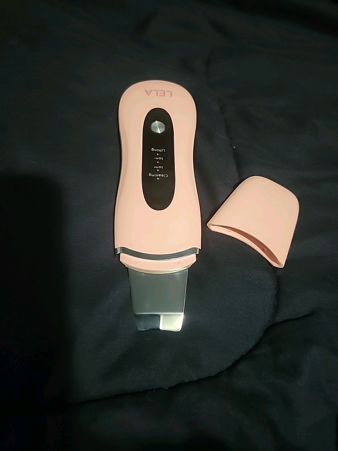 Spa Sciences LELA Ultrasonic Facial Spatula System – Pink