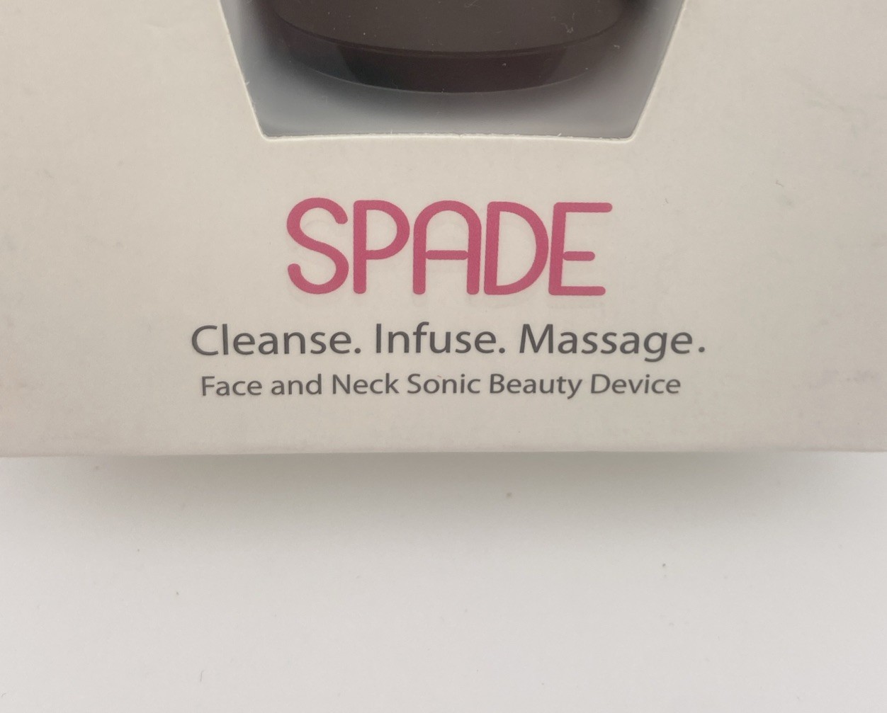 POP Sonic Spade Face & Neck Vibrating Cleansing & Exfoliating Massager Fascial