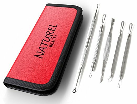 Blackhead Remover Tools,5pcs Pimple Blemish Comedone Acne Extractor Remover Tool