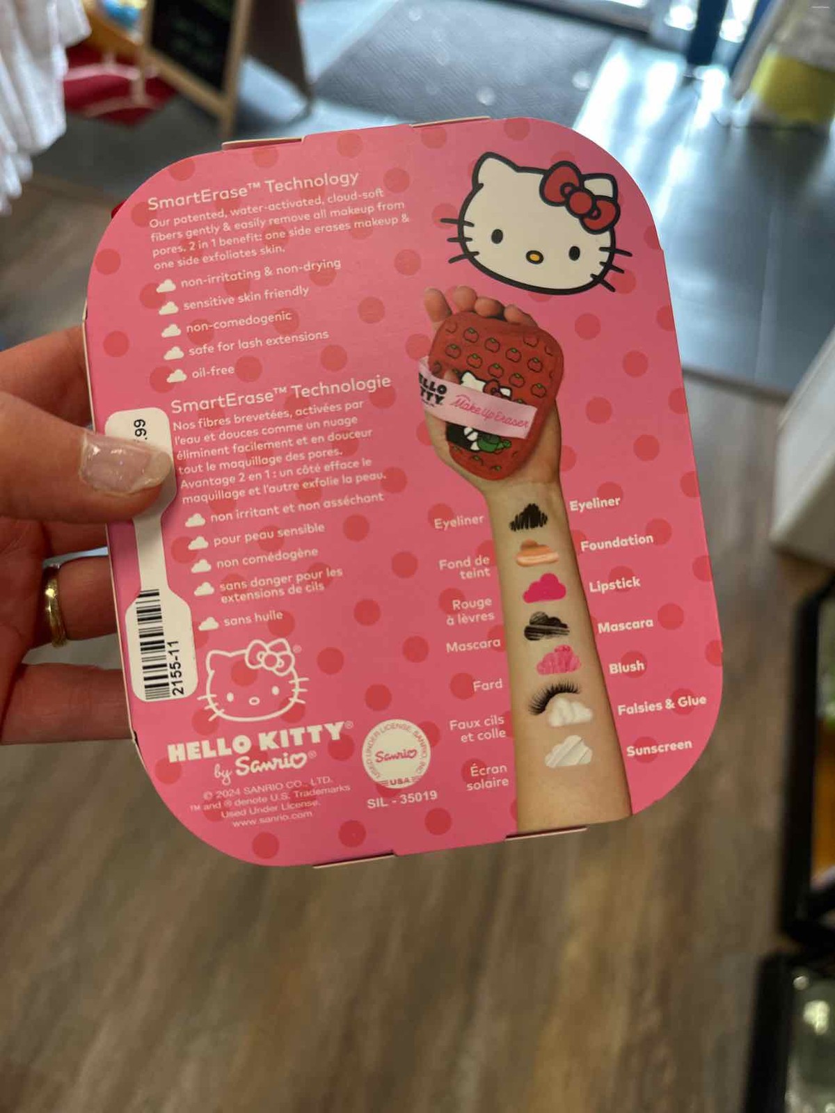 The Original Make Up Eraser, 7 Day Set in Hello Kitty Print