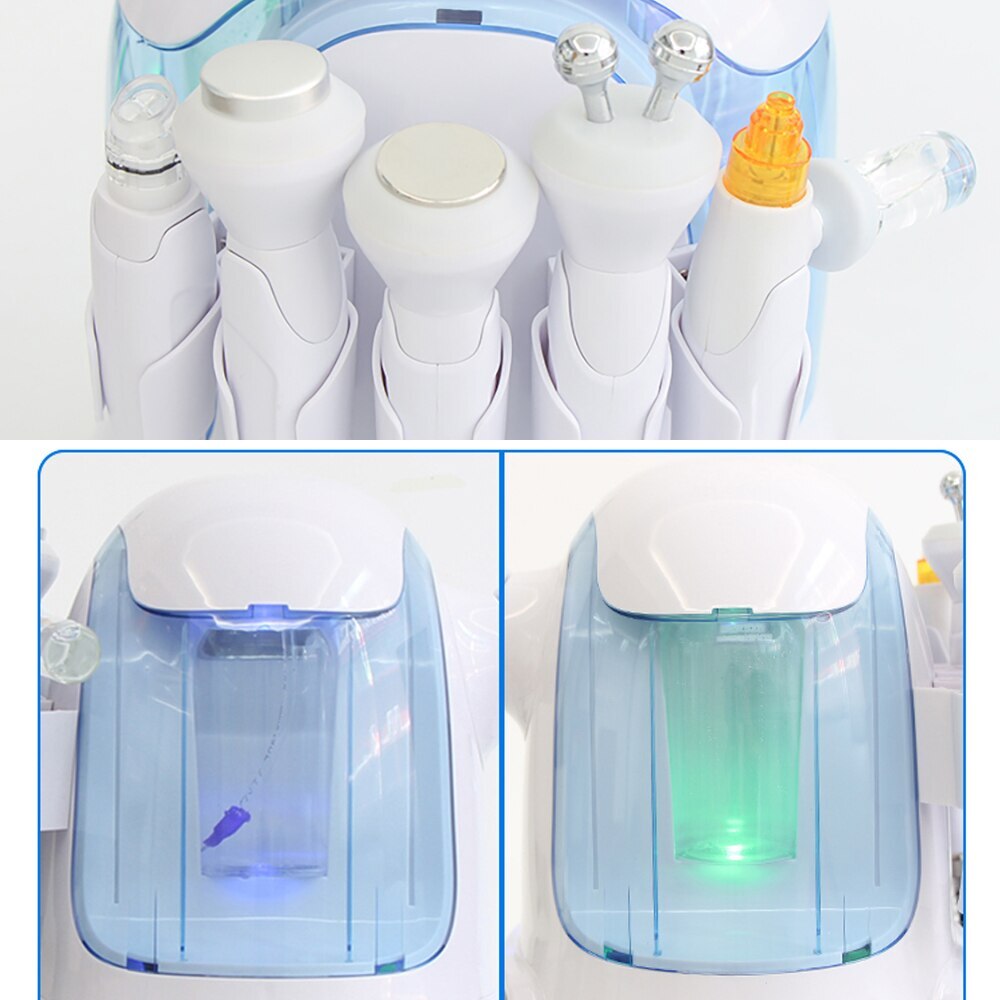 6In1Oxygen Hydro Dermabrasion MachineSteam Deep Facial Cleaning Skin Care Device