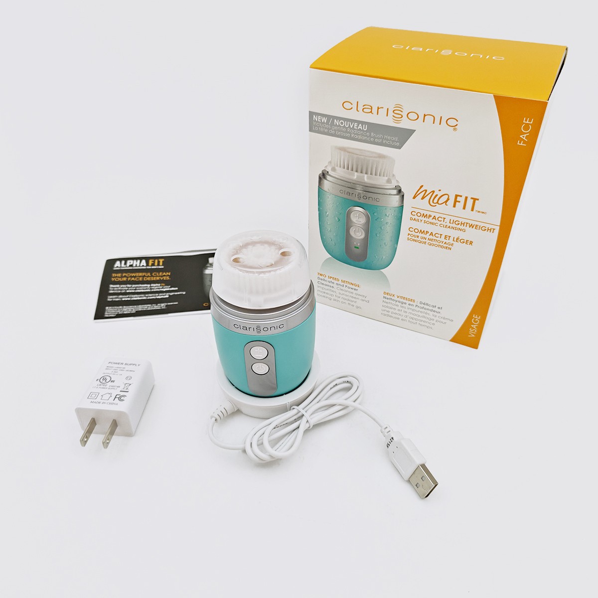 Brand New Clarisonic Mia 1 Sonic Facial Skin Cleansing Brush System – Blue