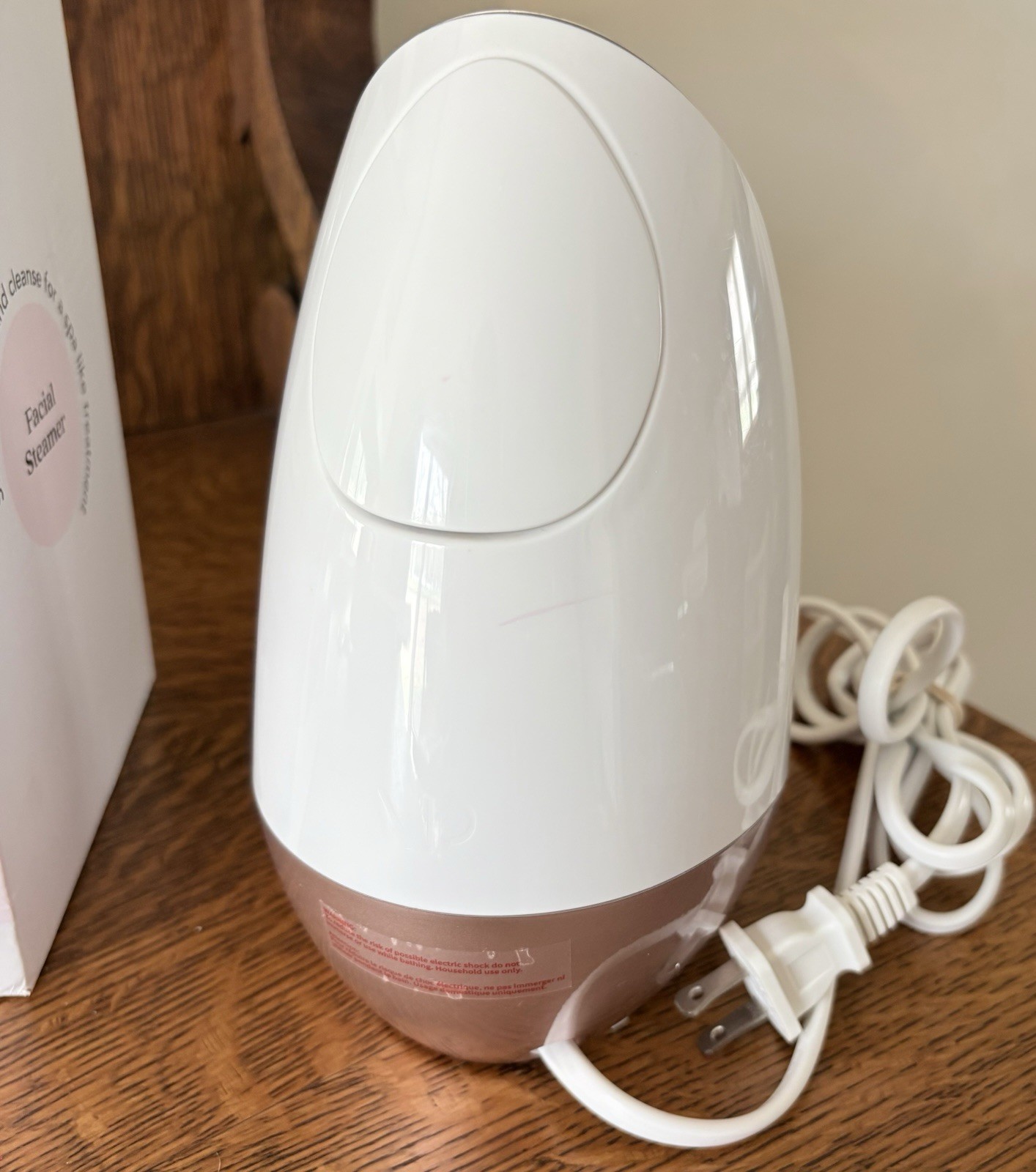 Vanity Planet Facial Steamer Cleanse Hydrate Softens Skin VNT06112 Unused