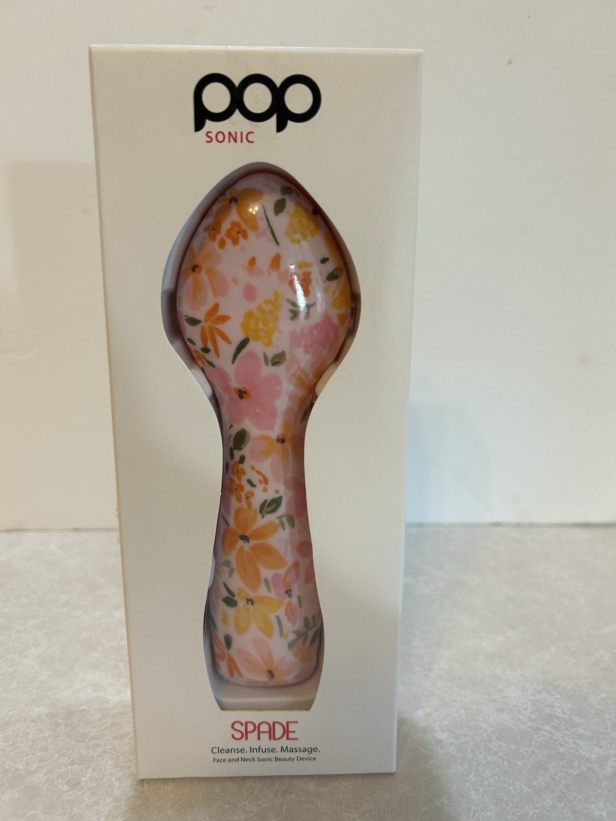 Pop Sonic Spade Clean-infuse-massage Face & Neck Beauty Device. New